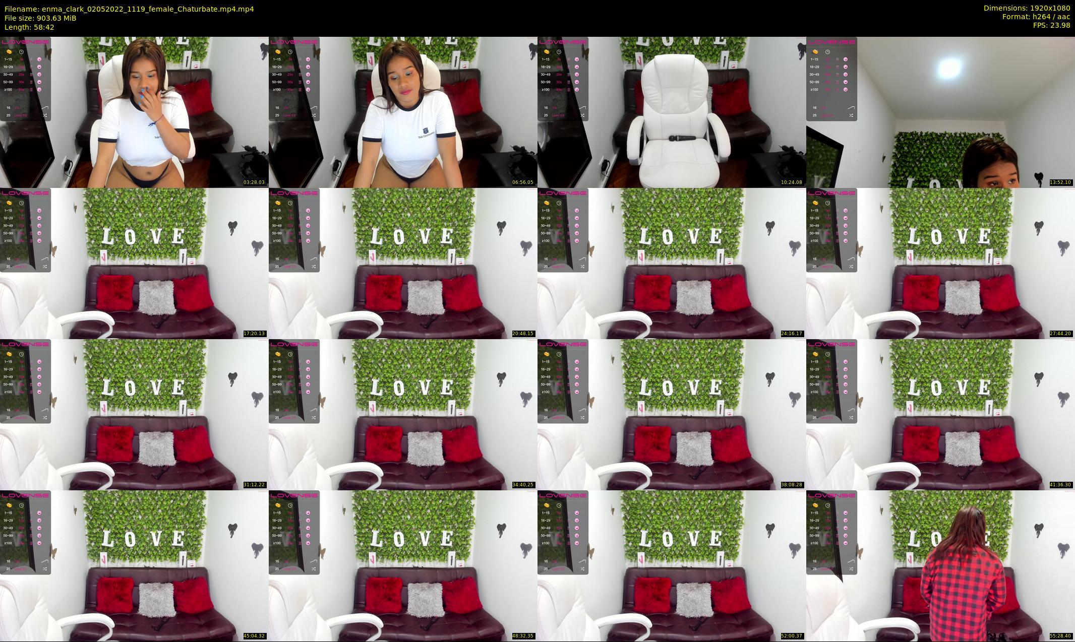 enma_clark — 59 minute Chaturbate female cam show recording, 1080p, May 2, 2022