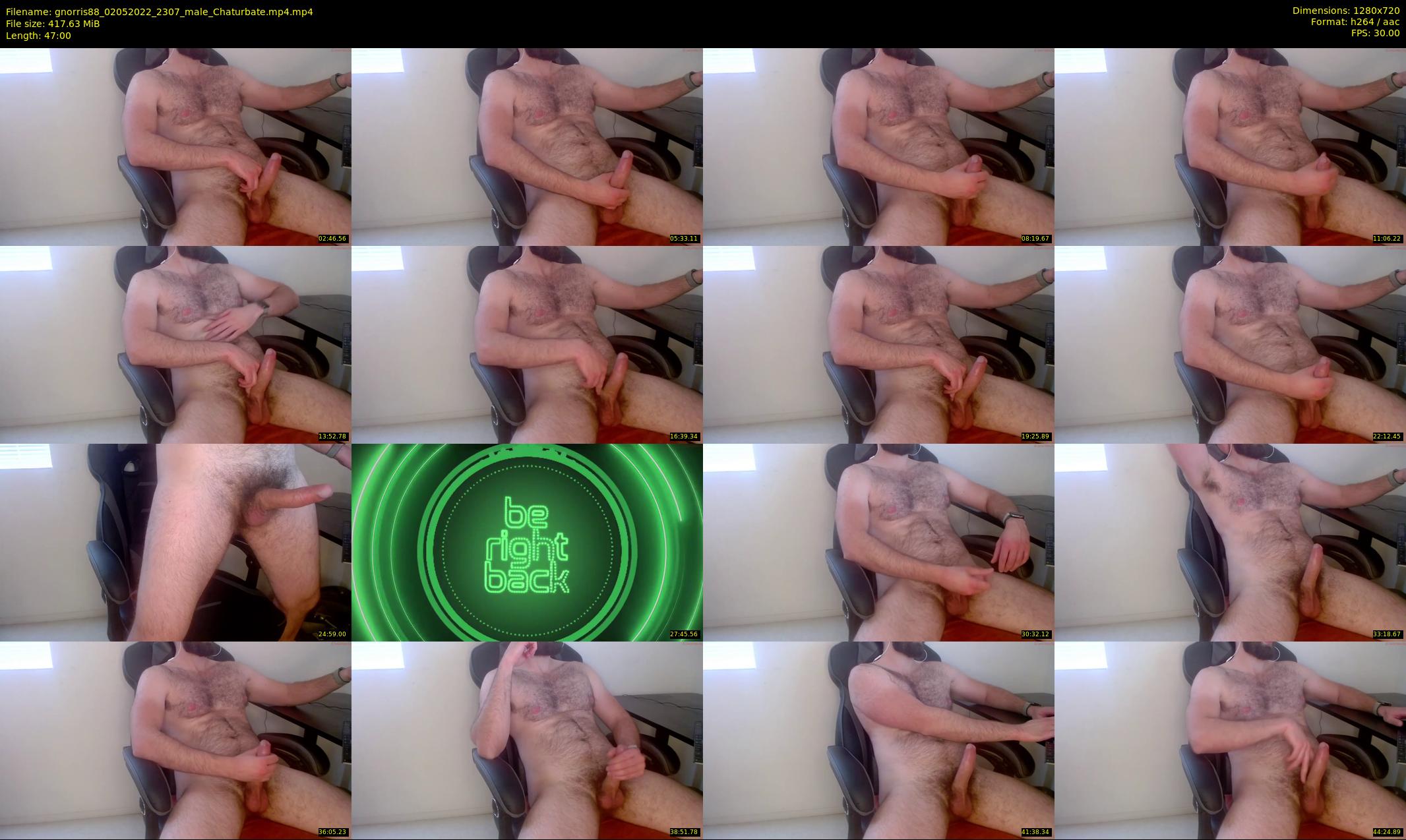 gnorris88 — 47 minute Chaturbate male cam show recording, 720p, May 2, 2022