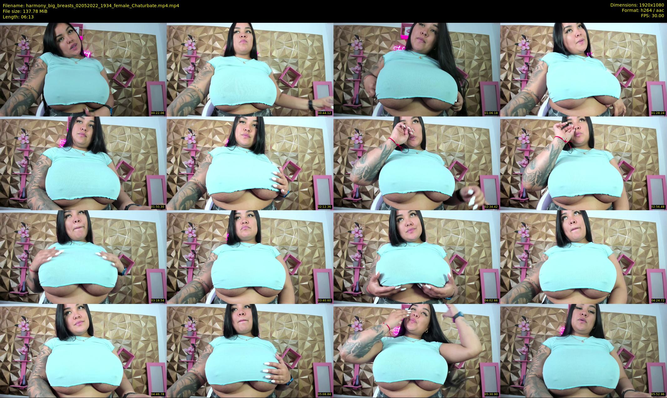 harmony_big_breasts — 7 minute Chaturbate female cam show recording, 1080p, May 2, 2022
