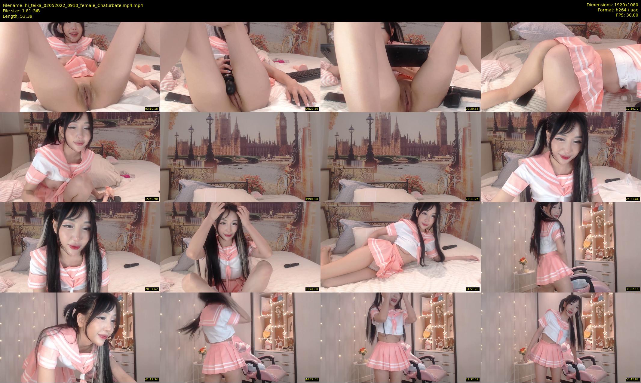 hi_teika — 54 minute Chaturbate female cam show recording, 1080p, May 2, 2022