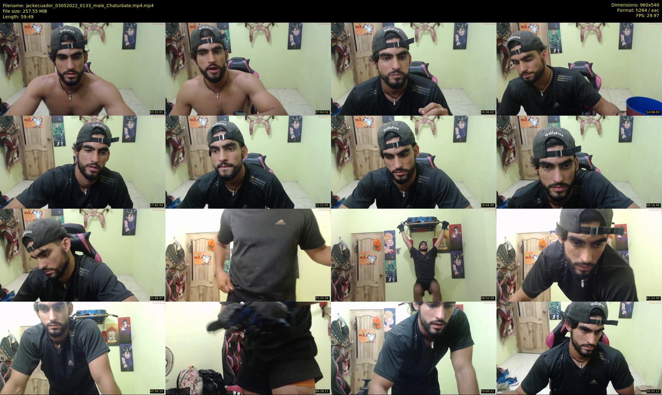 jackecuador — 60 minute Chaturbate male cam show recording, 480p, May 3, 2022