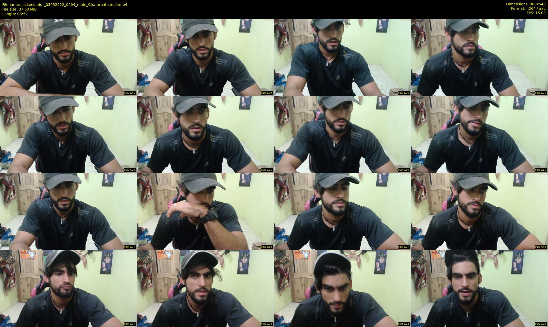 jackecuador — 9 minute Chaturbate male cam show recording, 480p, May 3, 2022