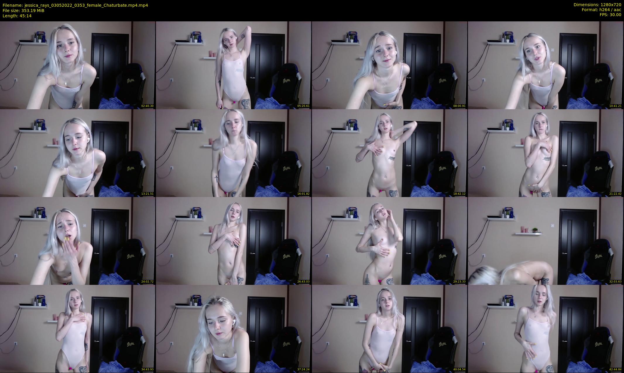 jessica_rays — 46 minute Chaturbate couple cam show recording, 720p, May 3, 2022
