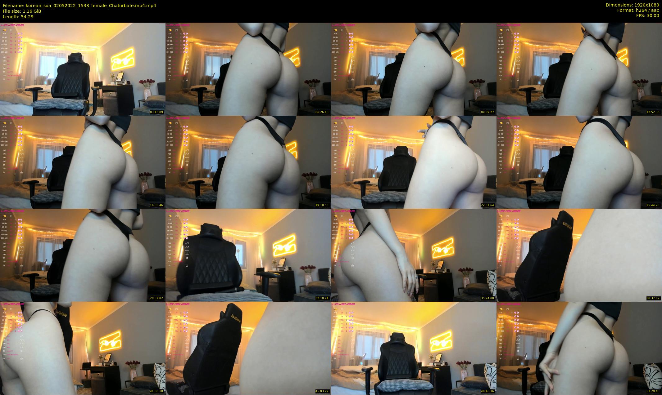 korean_sua — 55 minute Chaturbate female cam show recording, 1080p, May 2, 2022