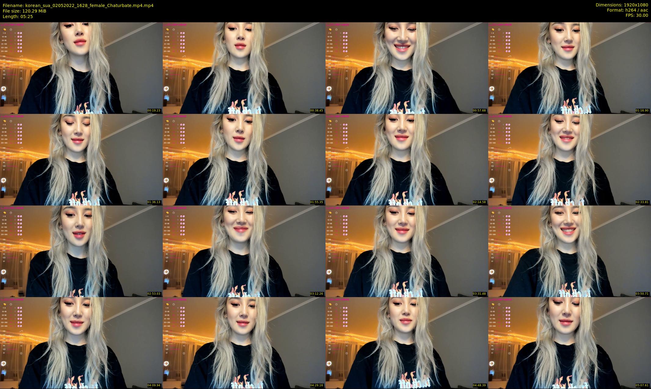 korean_sua — 6 minute Chaturbate female cam show recording, 1080p, May 2, 2022
