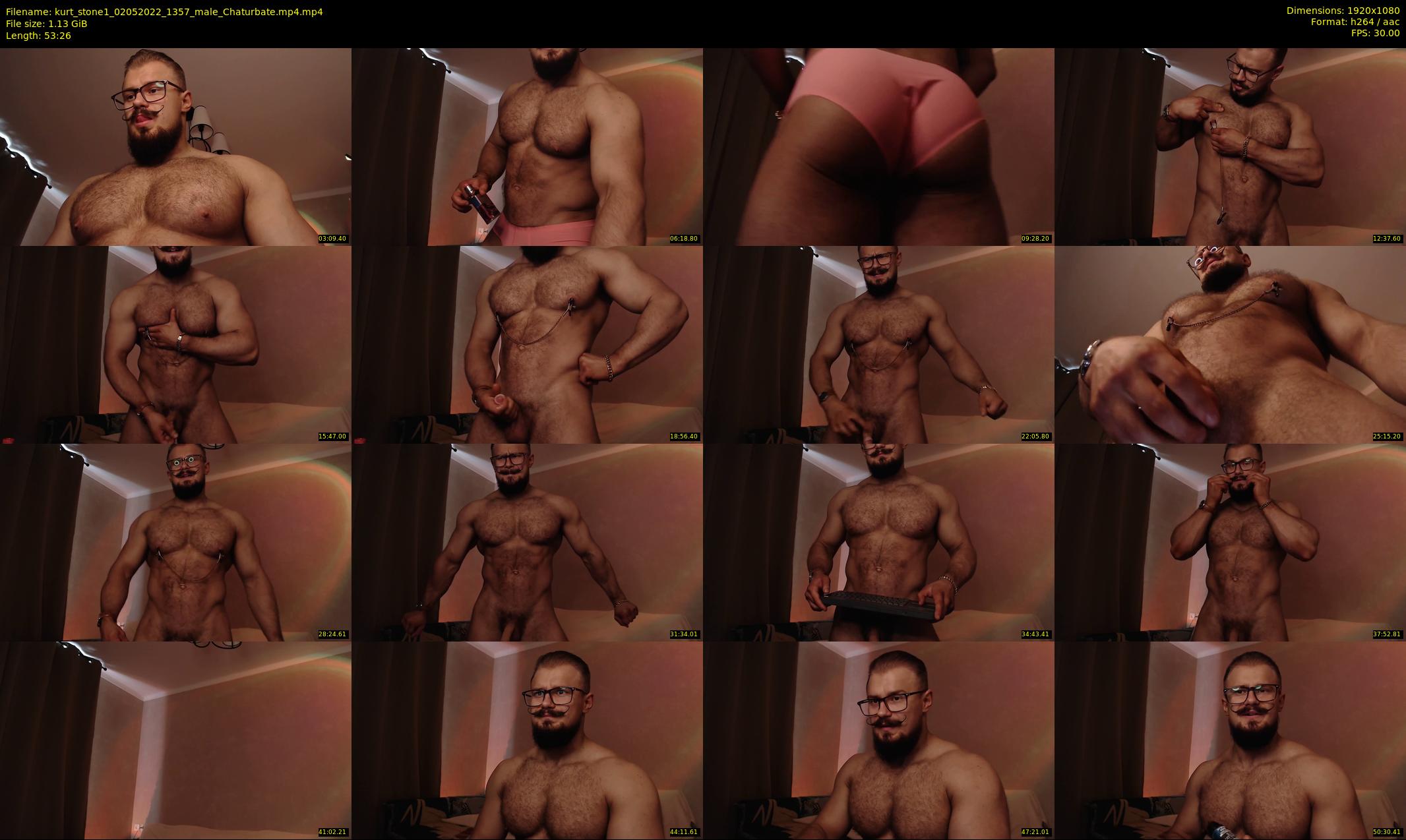 kurt_stone1 — 54 minute Chaturbate male cam show recording, 1080p, May 2, 2022