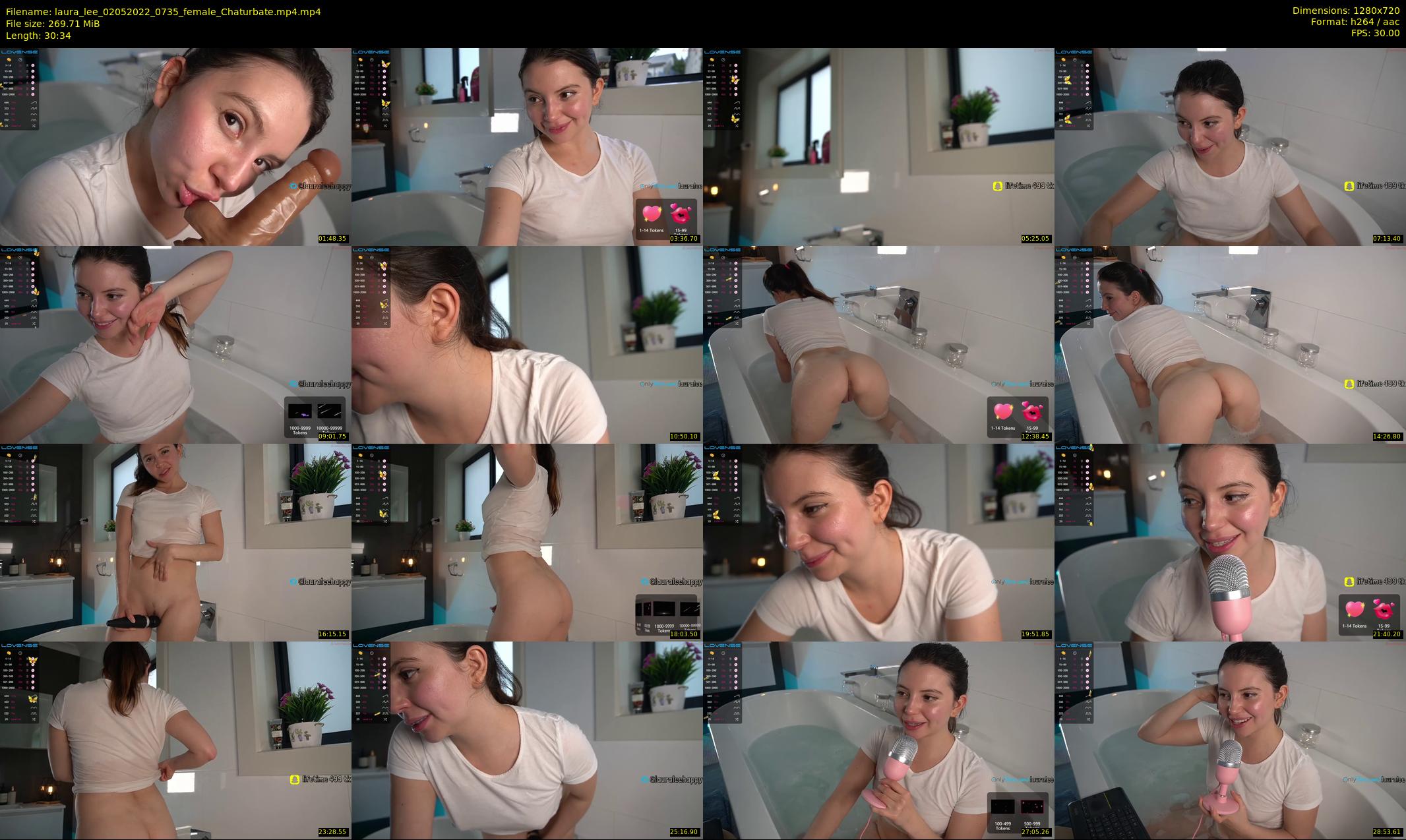 laura_lee — 31 minute Chaturbate female cam show recording, 720p, May 2, 2022