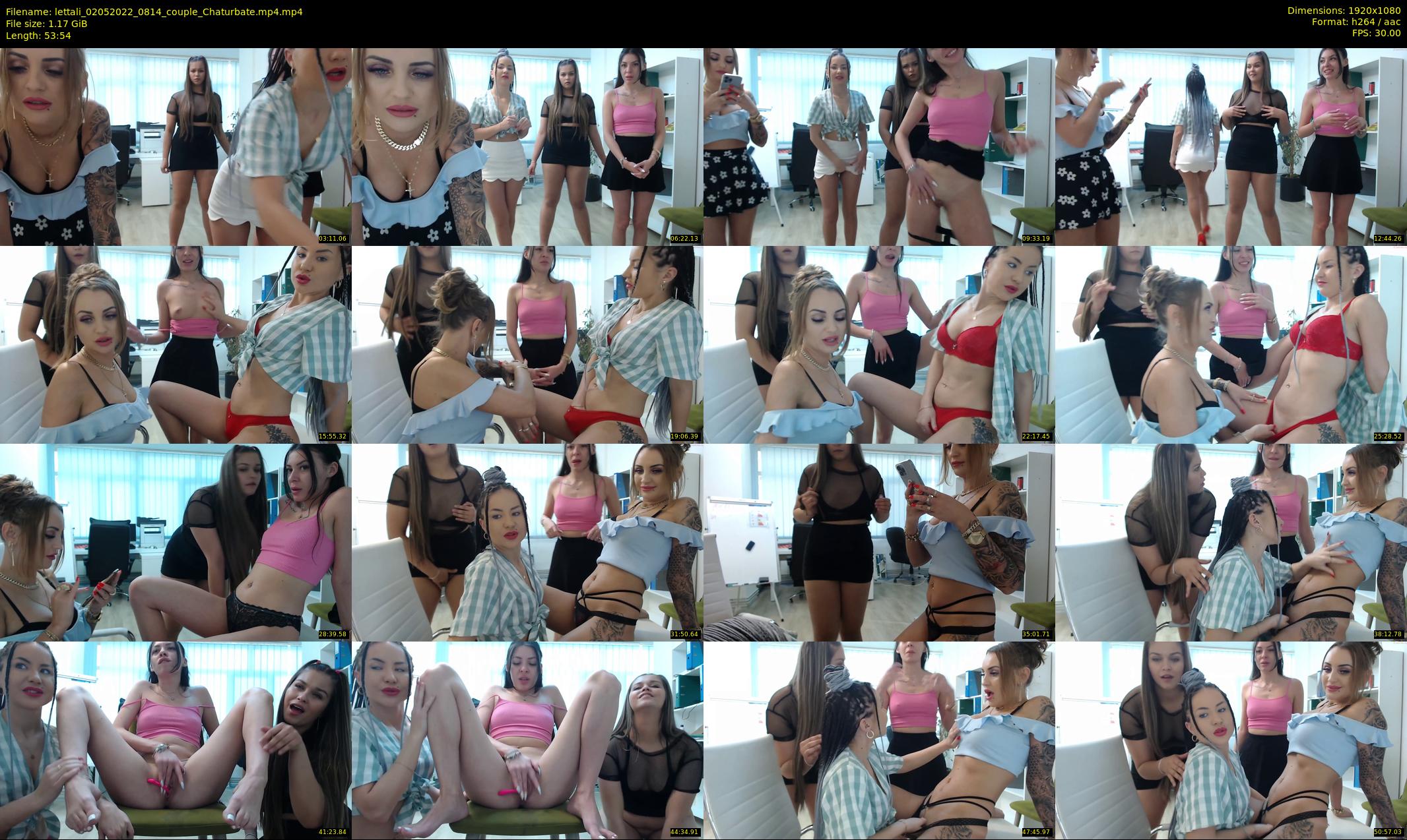 lettali — 54 minute Chaturbate female cam show recording, 1080p, May 2, 2022
