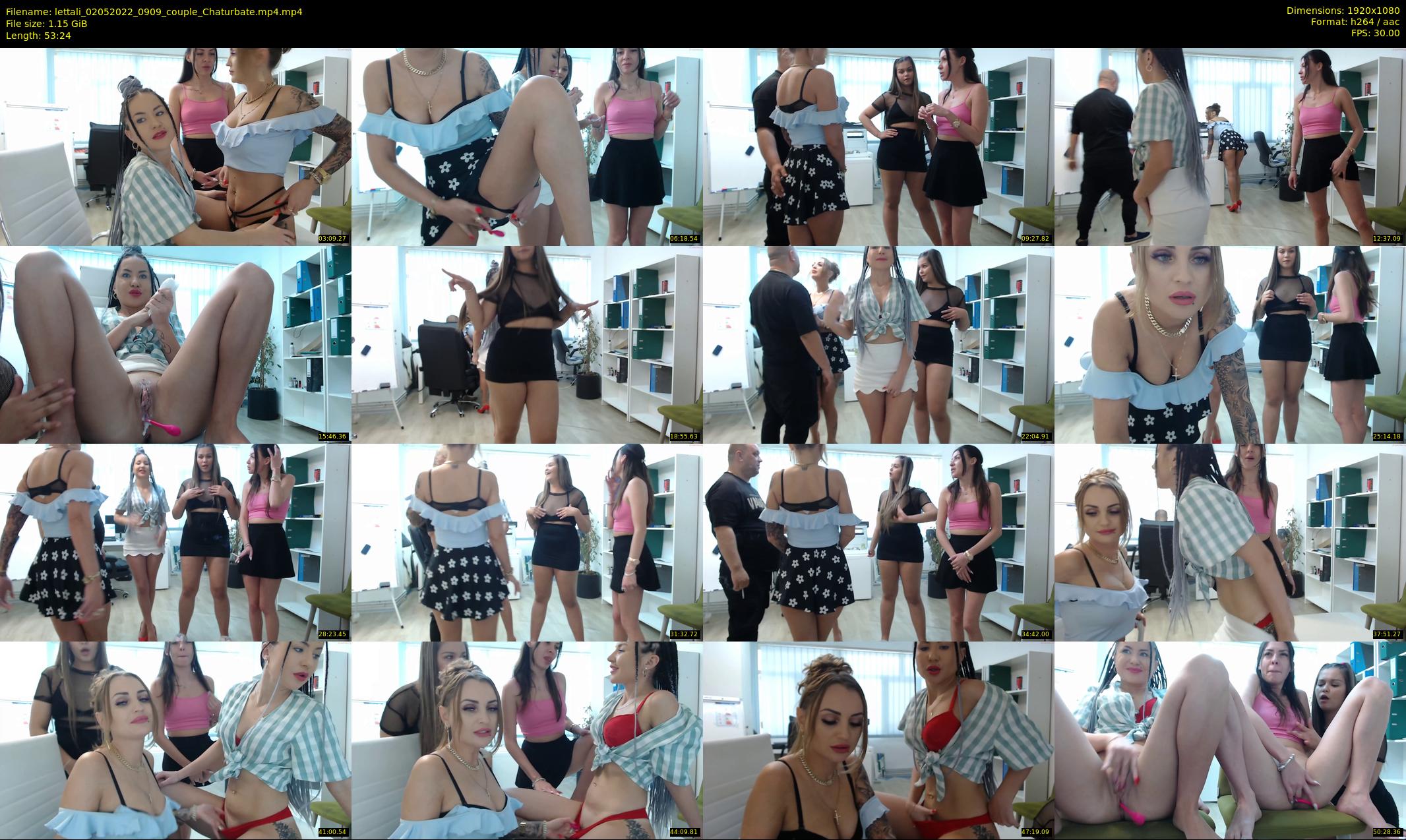 lettali — 54 minute Chaturbate female cam show recording, 1080p, May 2, 2022