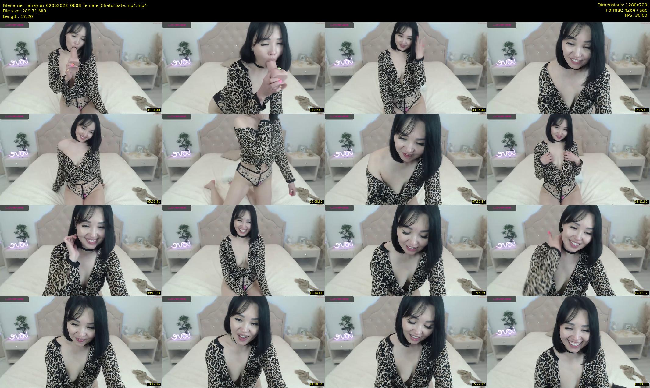 lianayun — 18 minute Chaturbate female cam show recording, 720p, May 2, 2022