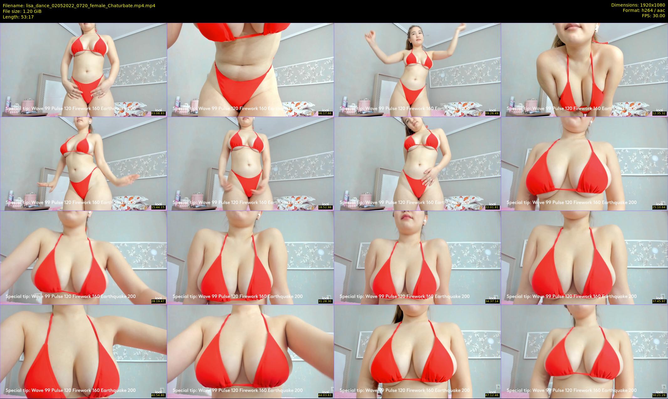 lisa_dance — 54 minute Chaturbate female cam show recording, 1080p, May 2, 2022
