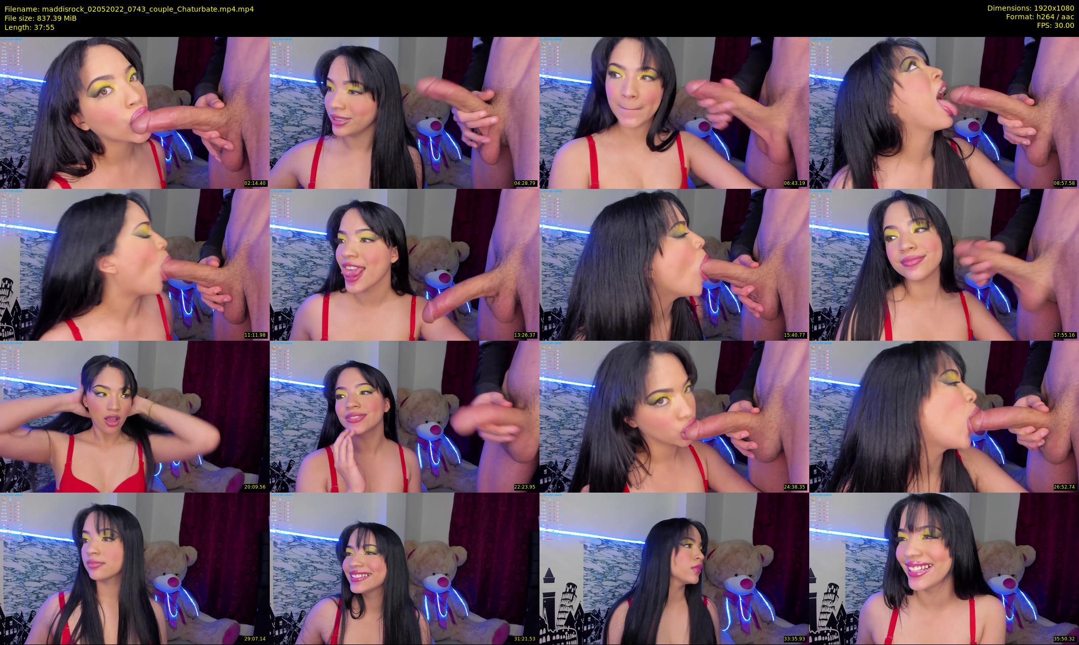 maddisrock — 38 minute Chaturbate couple cam show recording, 1080p, May 2, 2022