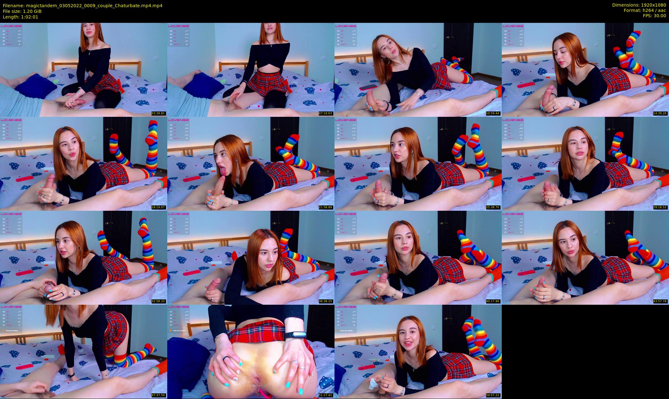 magictandem — 63 minute Chaturbate couple cam show recording, 1080p, May 3, 2022