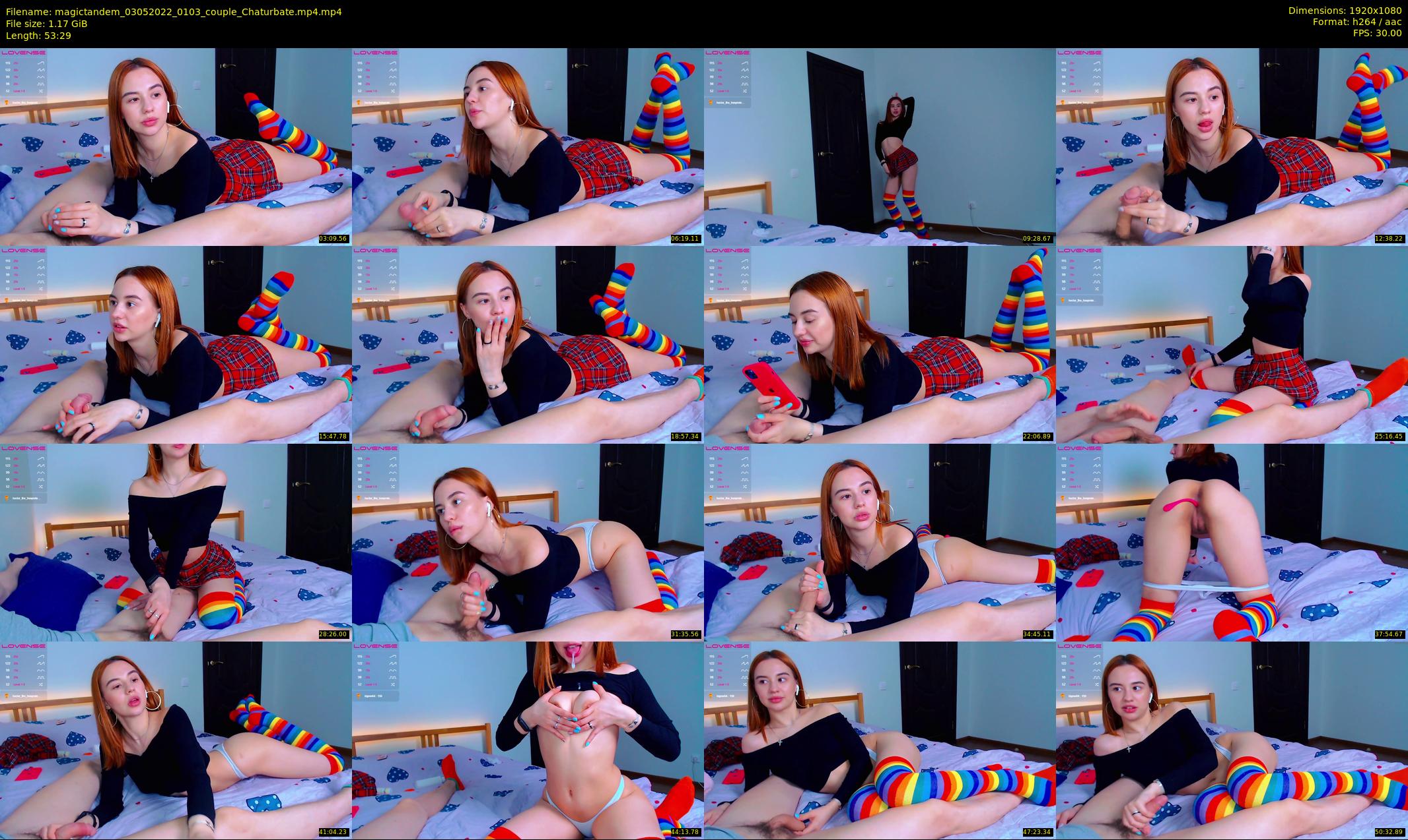 magictandem — 54 minute Chaturbate couple cam show recording, 1080p, May 3, 2022