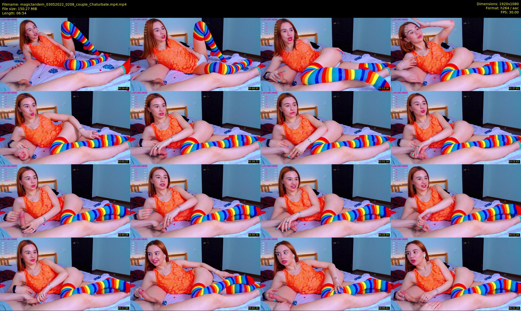 magictandem — 7 minute Chaturbate couple cam show recording, 1080p, May 3, 2022