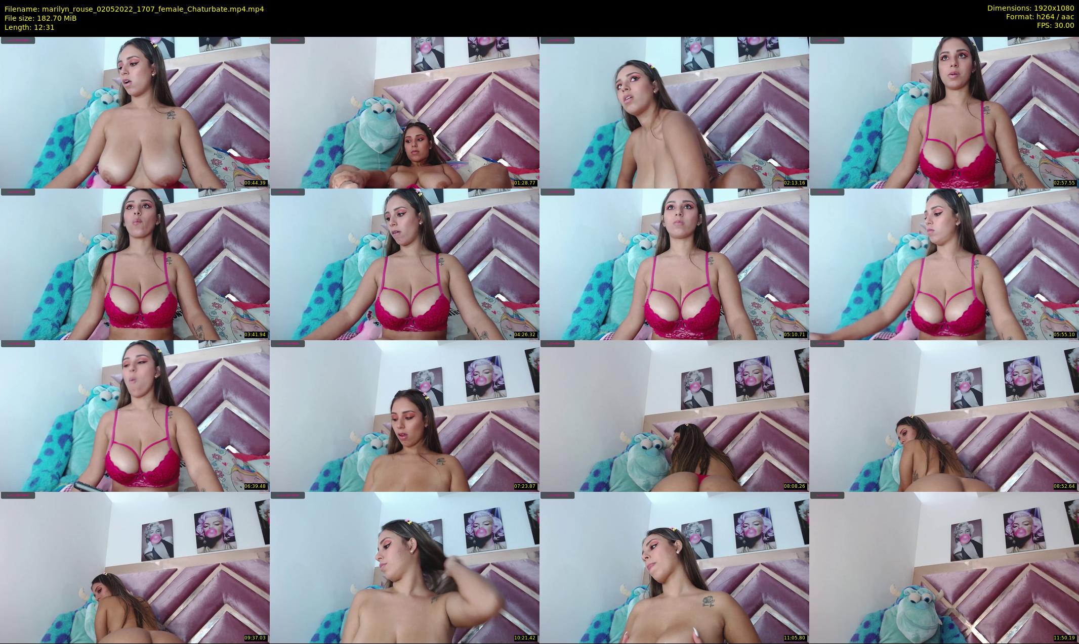 marilyn_rouse — 13 minute Chaturbate female cam show recording, 1080p, May 2, 2022