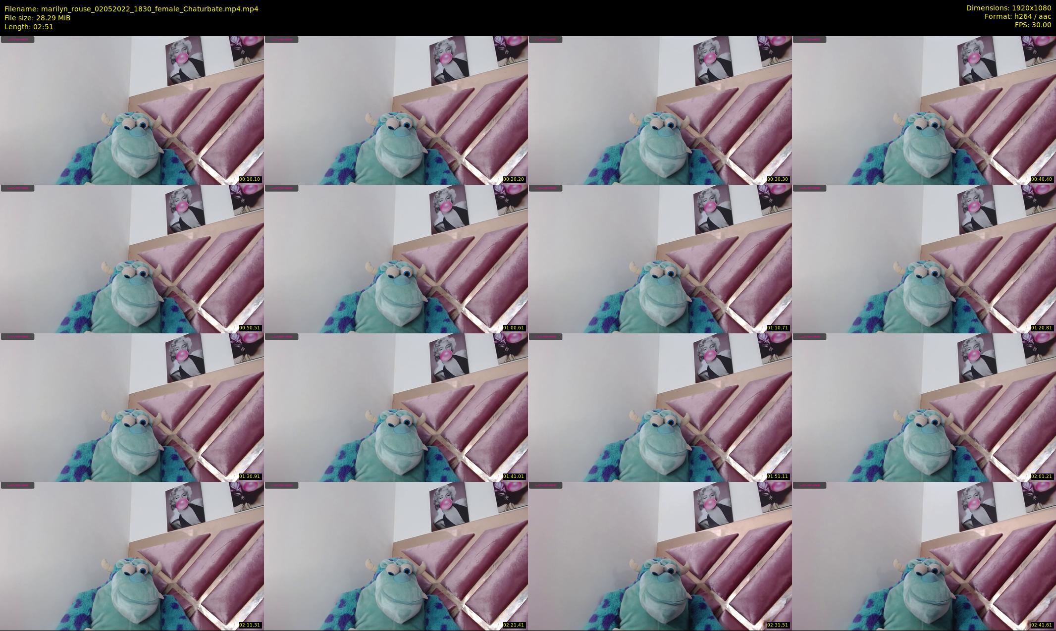 marilyn_rouse — 3 minute Chaturbate female cam show recording, 1080p, May 2, 2022