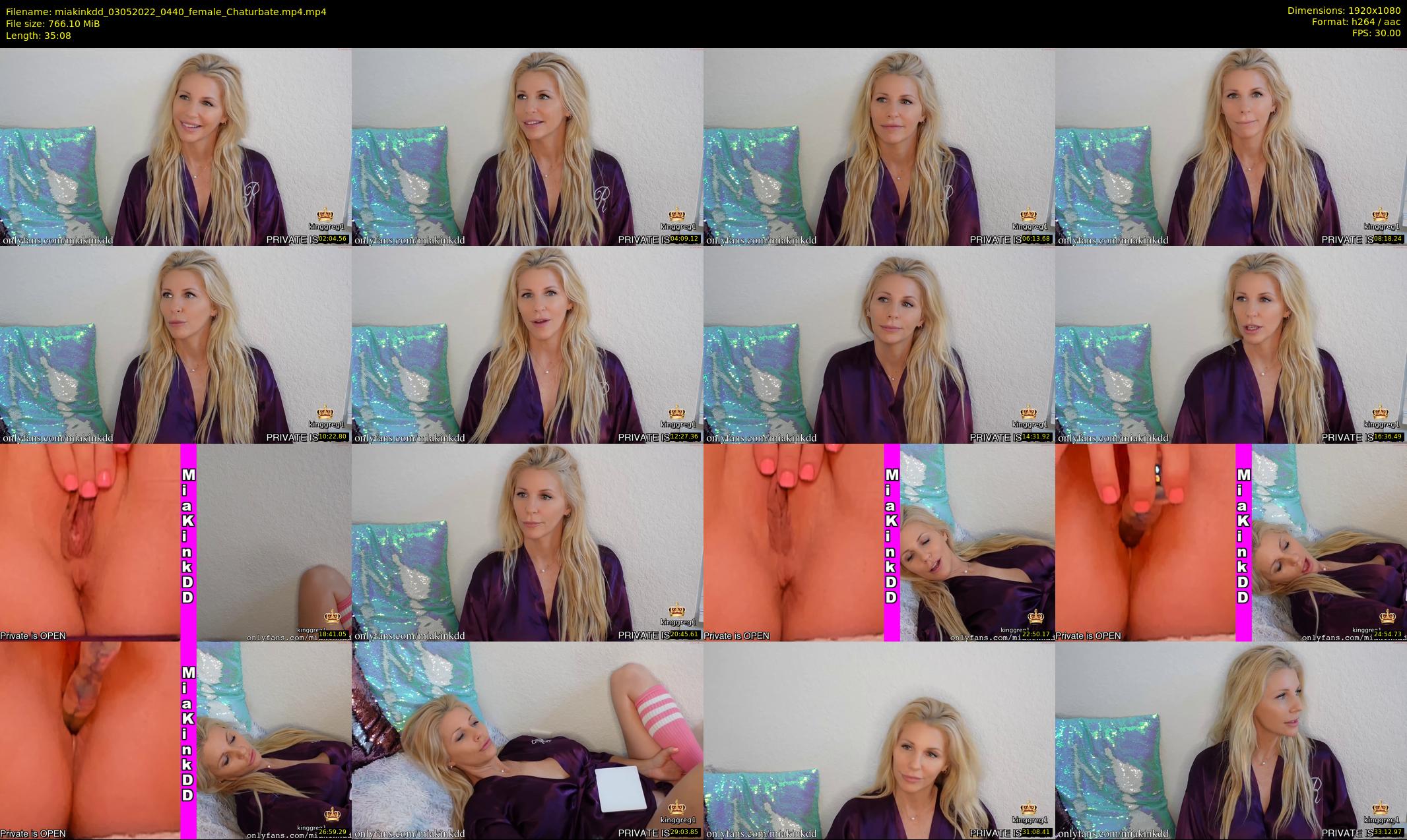 miakinkdd — 36 minute Chaturbate female cam show recording, 1080p, May 3, 2022
