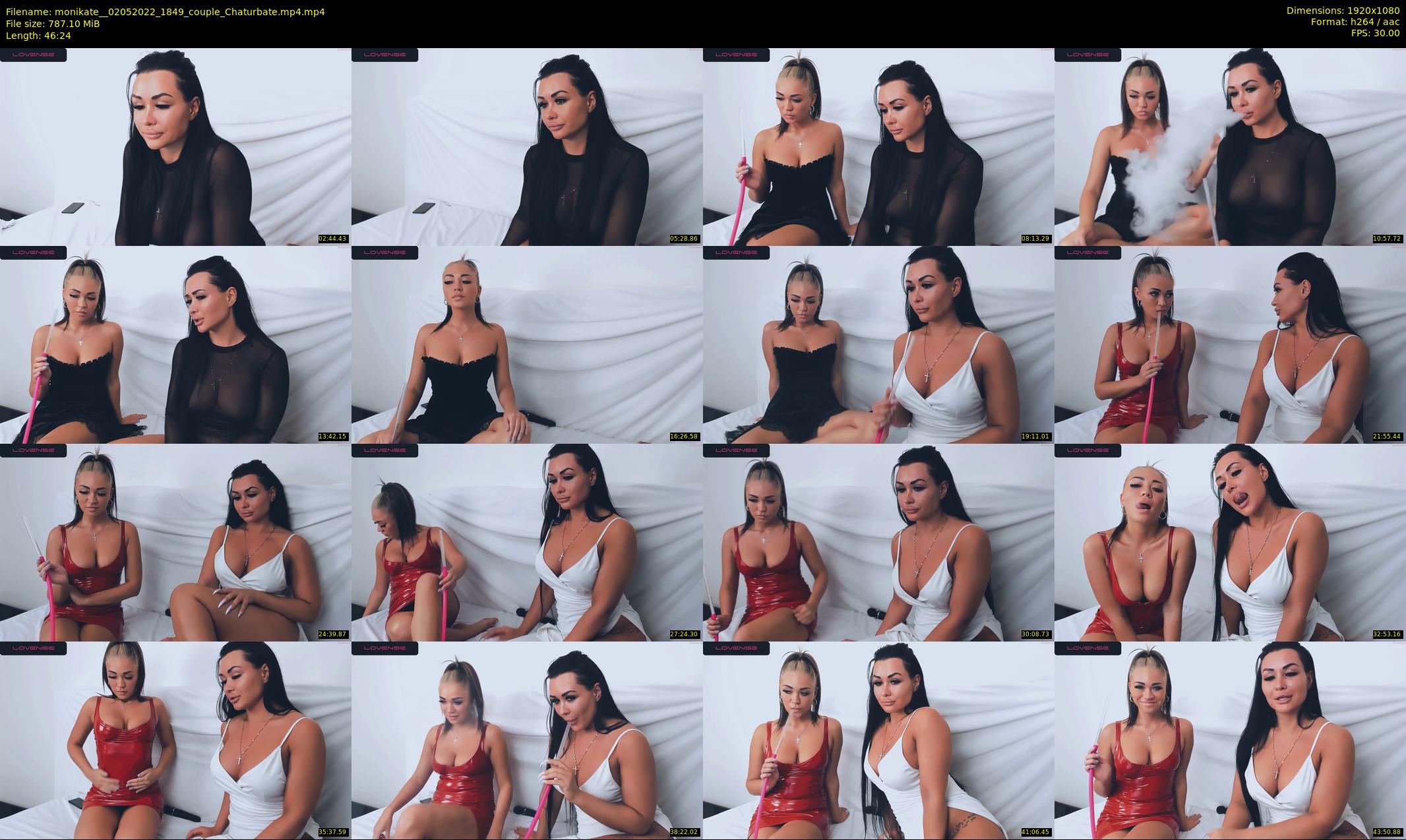 monikate_ — 47 minute Chaturbate couple cam show recording, 1080p, May 2, 2022