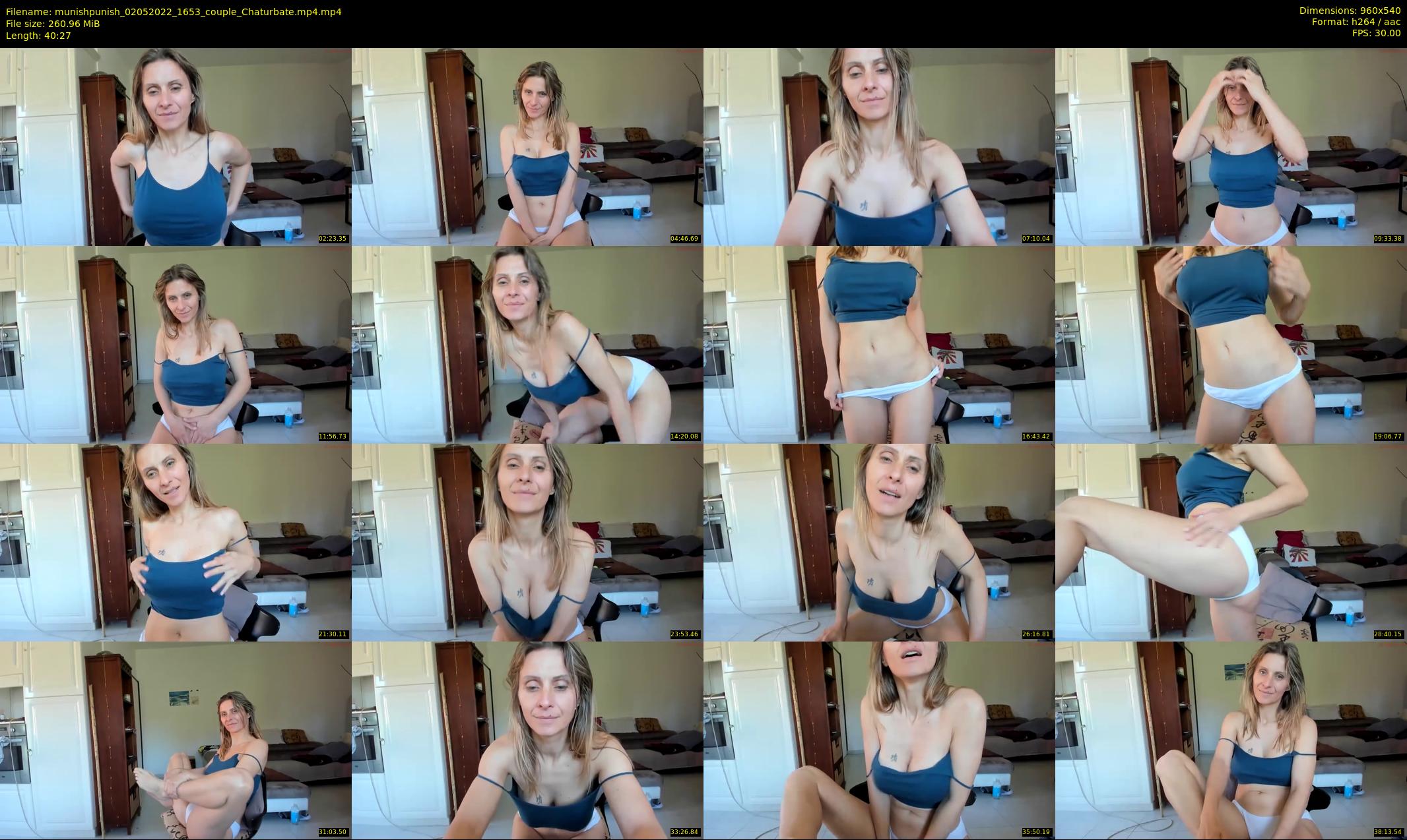 munishpunish — 41 minute Chaturbate couple cam show recording, 480p, May 2, 2022