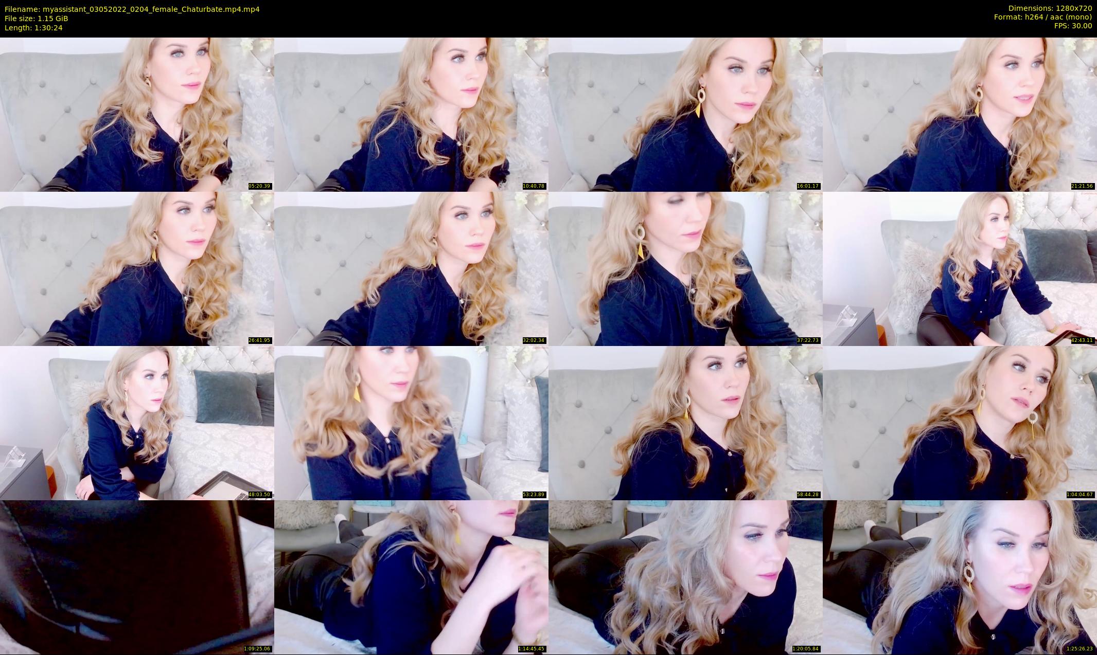 myassistant — 91 minute Chaturbate female cam show recording, 720p, May 3, 2022