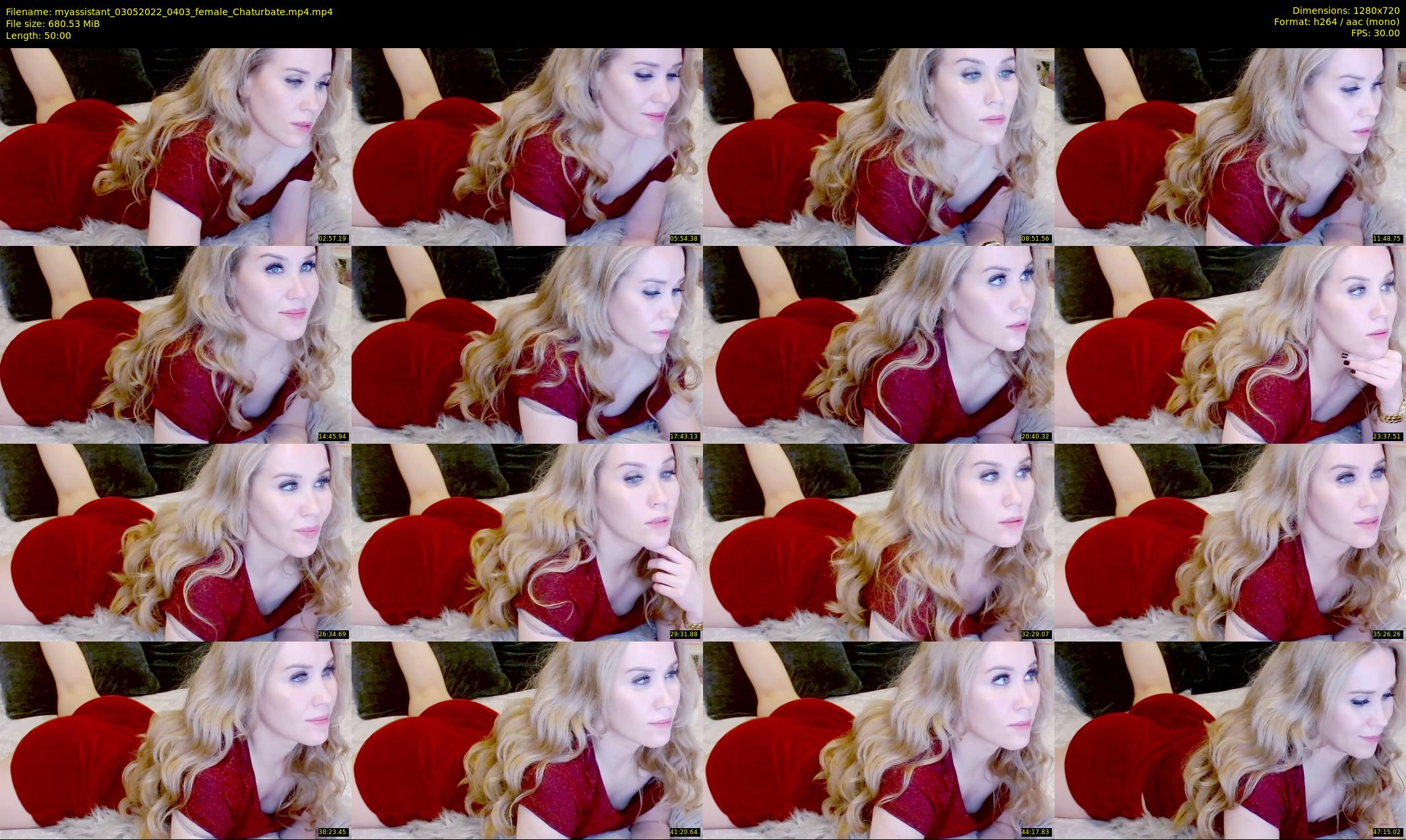 myassistant — 50 minute Chaturbate female cam show recording, 720p, May 3, 2022