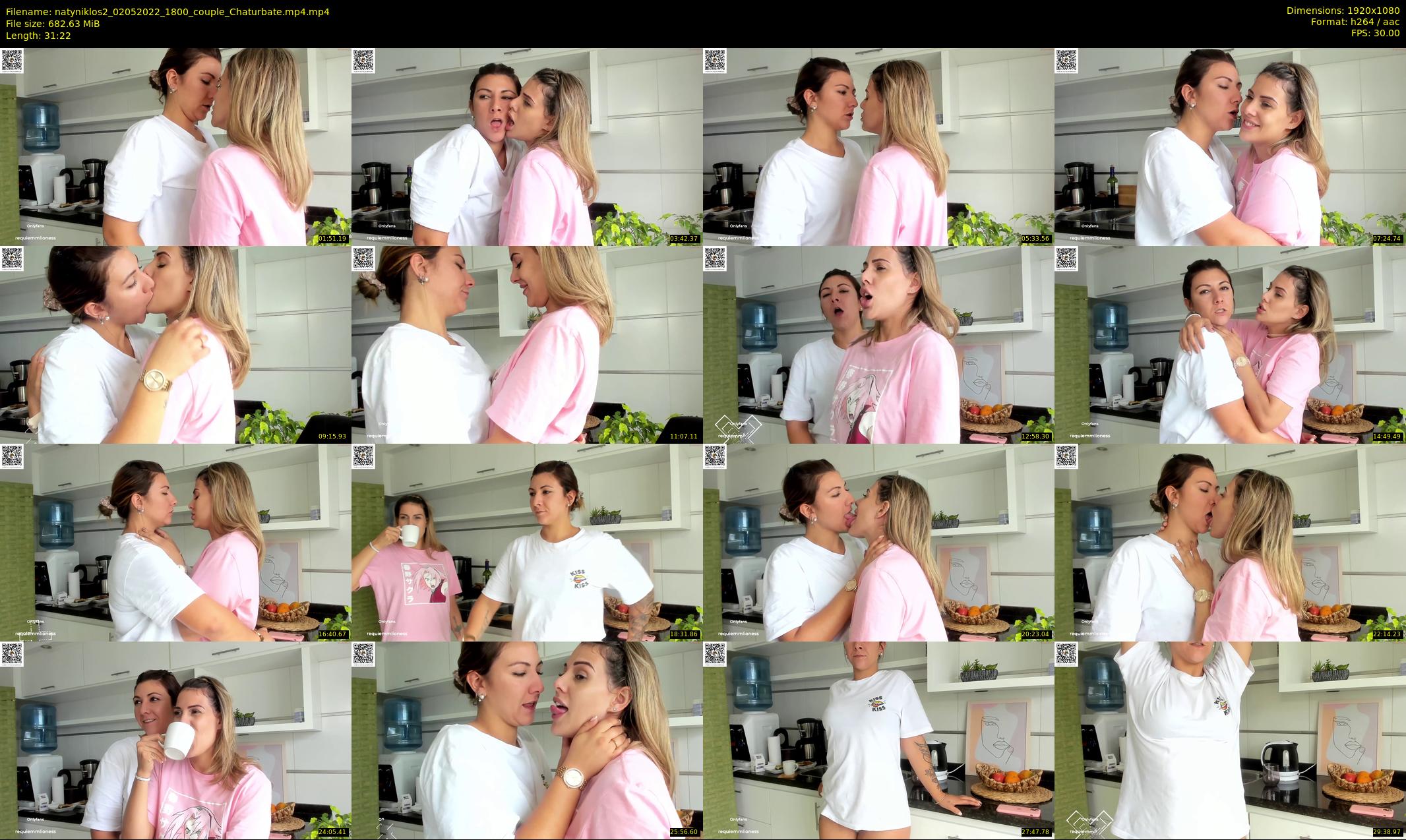 natyniklos2 — 32 minute Chaturbate couple cam show recording, 1080p, May 2, 2022