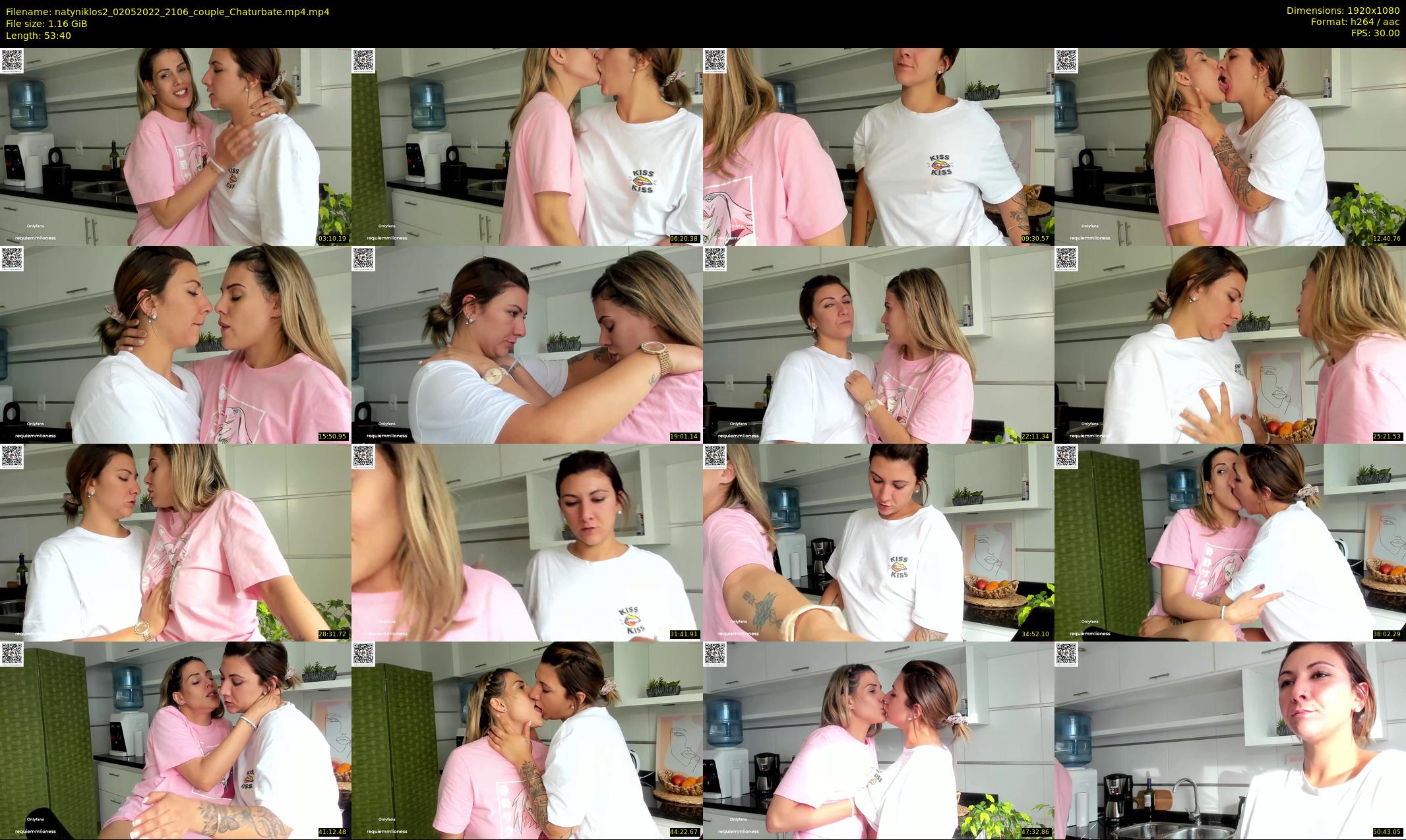 natyniklos2 — 54 minute Chaturbate couple cam show recording, 1080p, May 2, 2022