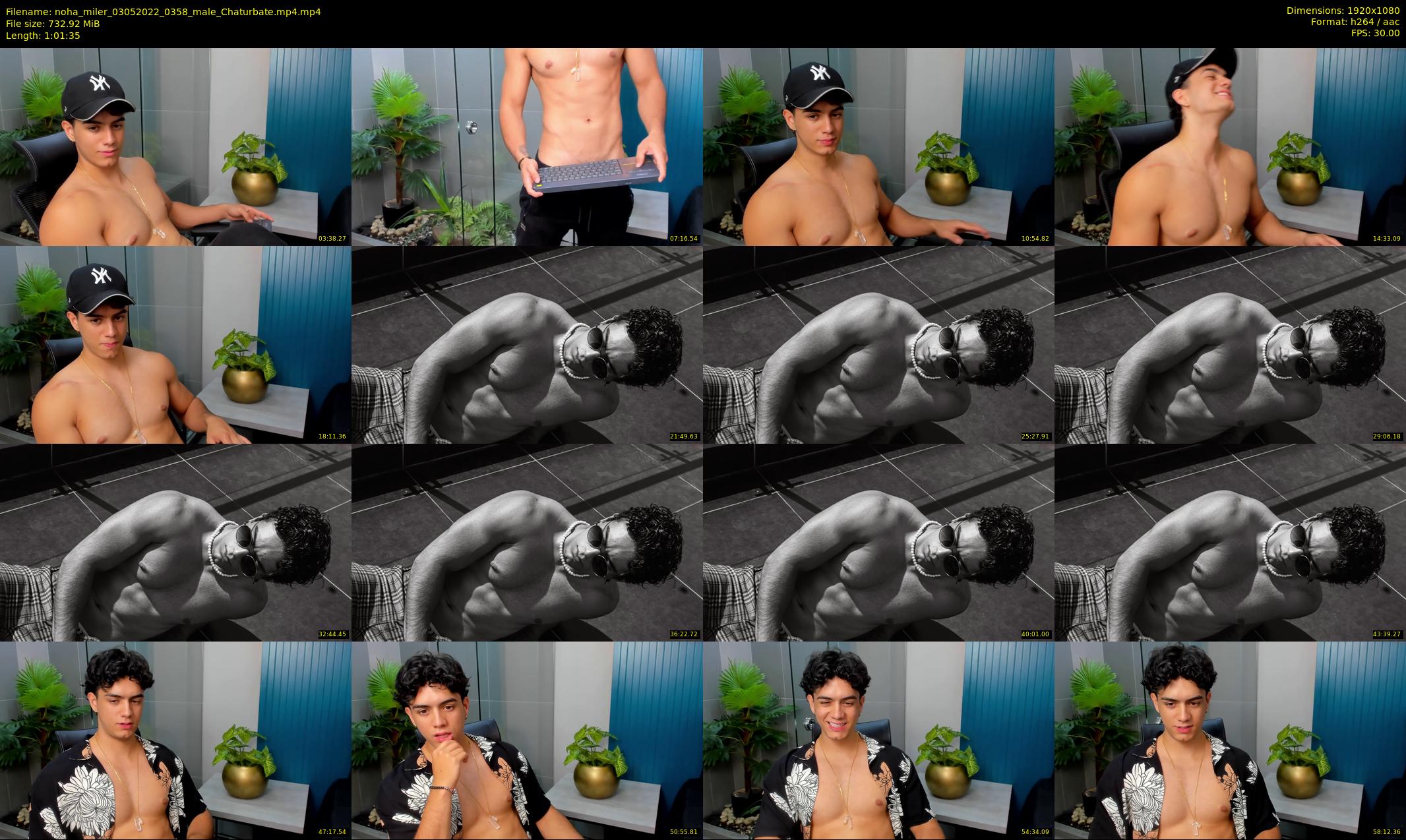 noha_miler — 62 minute Chaturbate male cam show recording, 1080p, May 3, 2022