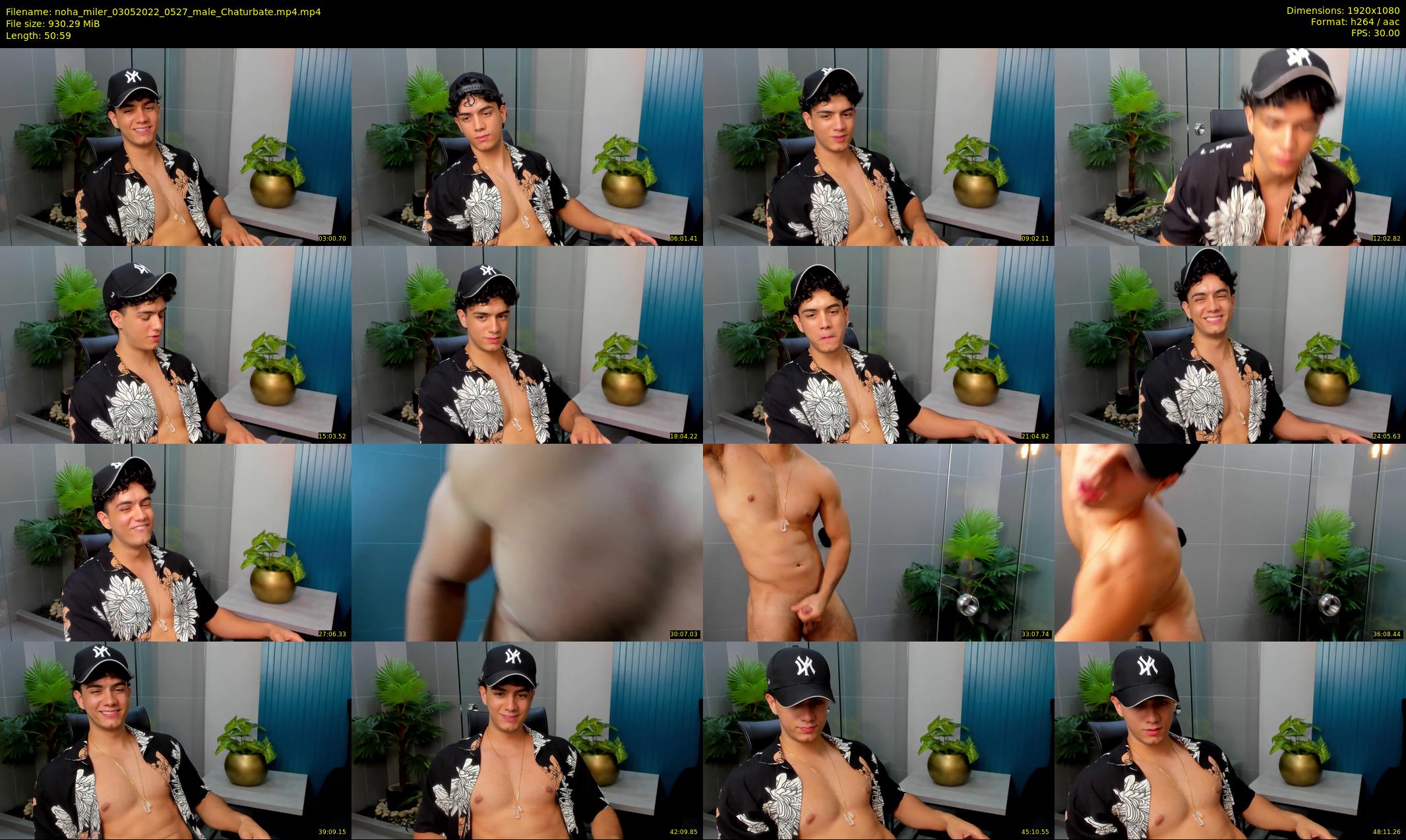 noha_miler — 51 minute Chaturbate male cam show recording, 1080p, May 3, 2022