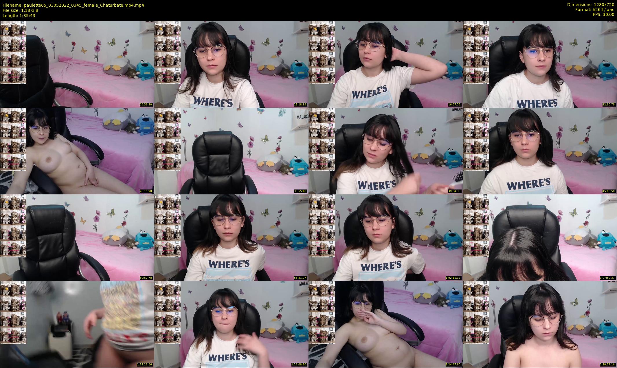 paulette65 — 96 minute Chaturbate female cam show recording, 720p, May 3, 2022
