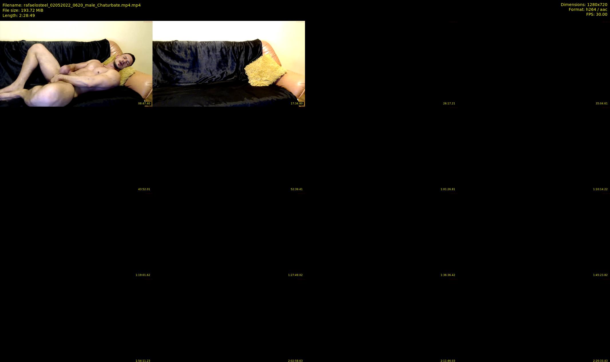 rafaelosteel — 149 minute Chaturbate male cam show recording, 720p, May 2, 2022