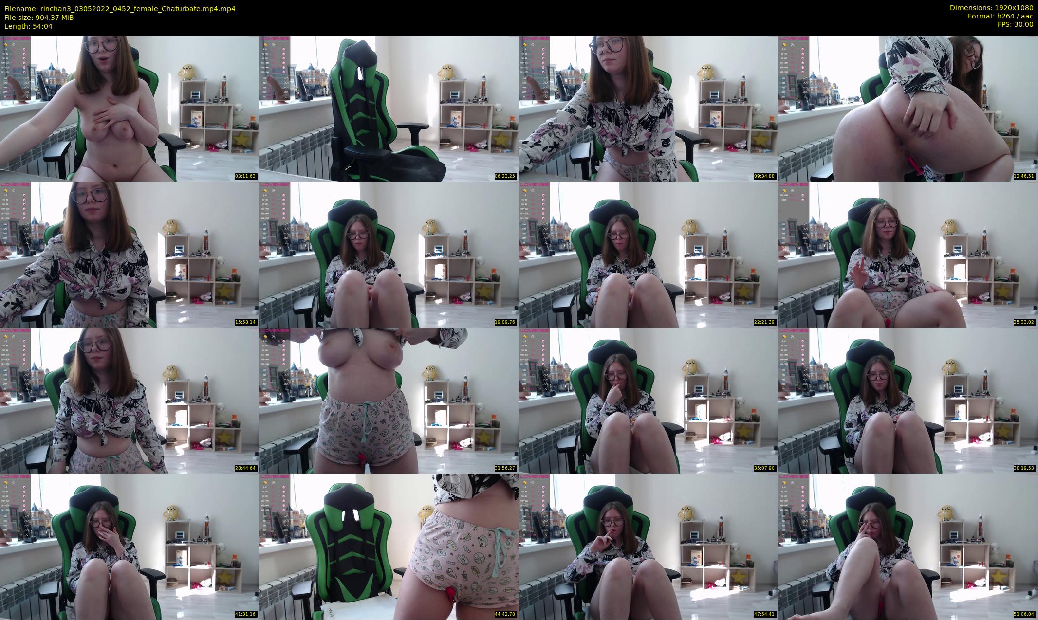 rinchan3 — 55 minute Chaturbate female cam show recording, 1080p, May 3, 2022