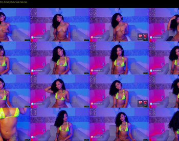 samaycole3 — 13 minute Chaturbate female cam show recording, 720p, May 3, 2022