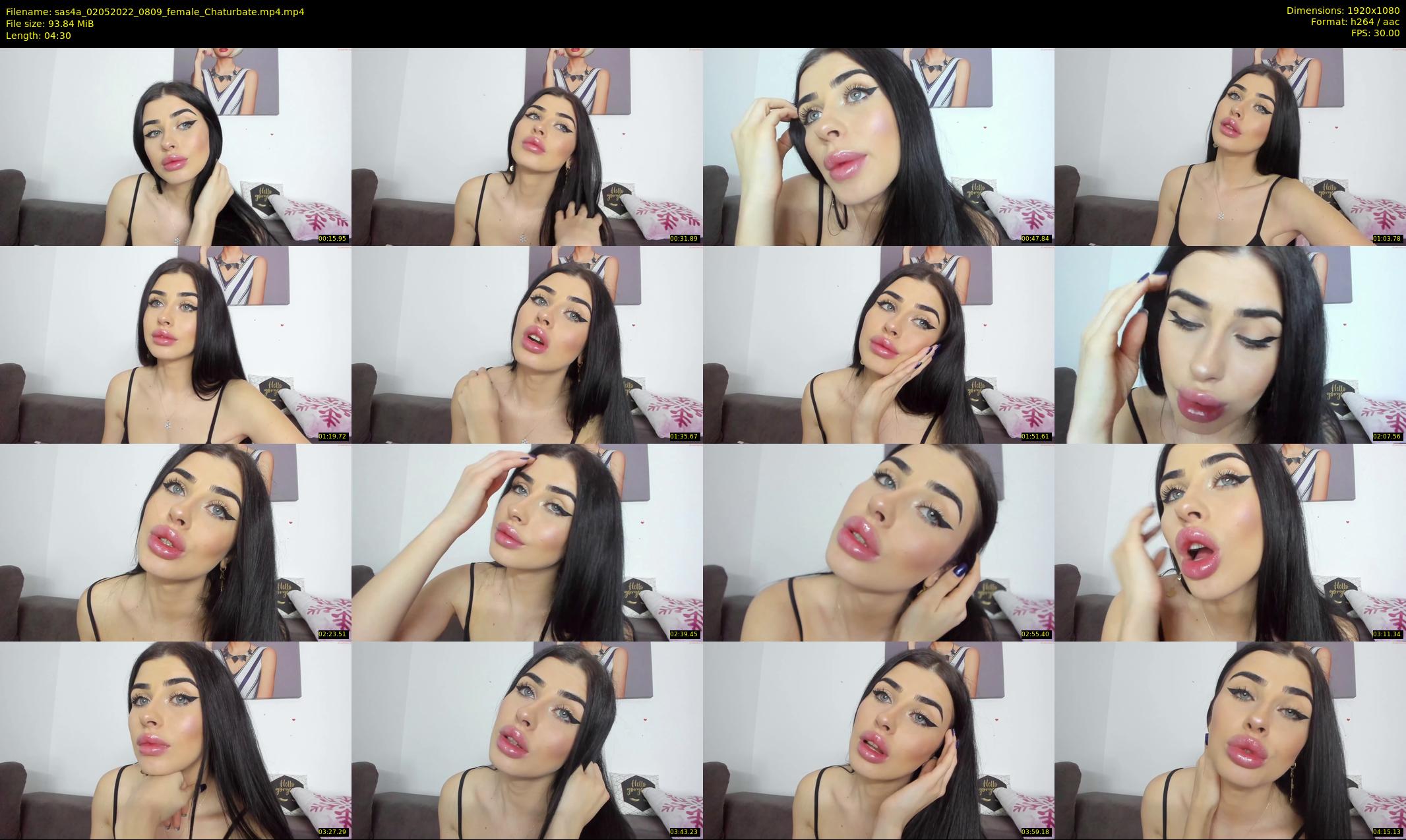 sas4a — 5 minute Chaturbate female cam show recording, 1080p, May 2, 2022
