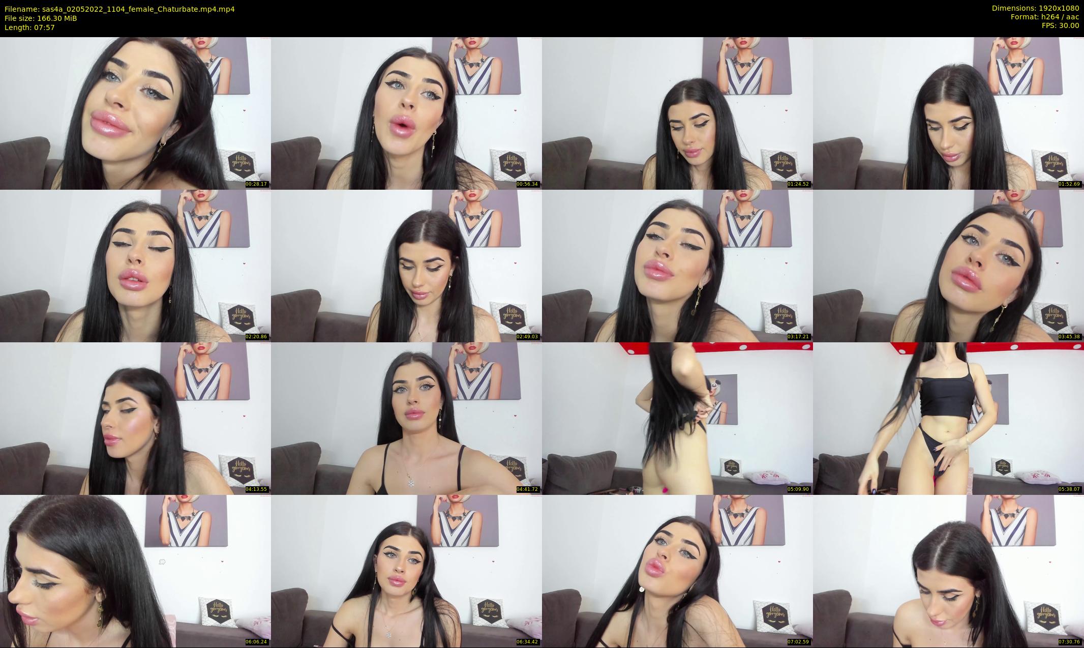 sas4a — 8 minute Chaturbate female cam show recording, 1080p, May 2, 2022