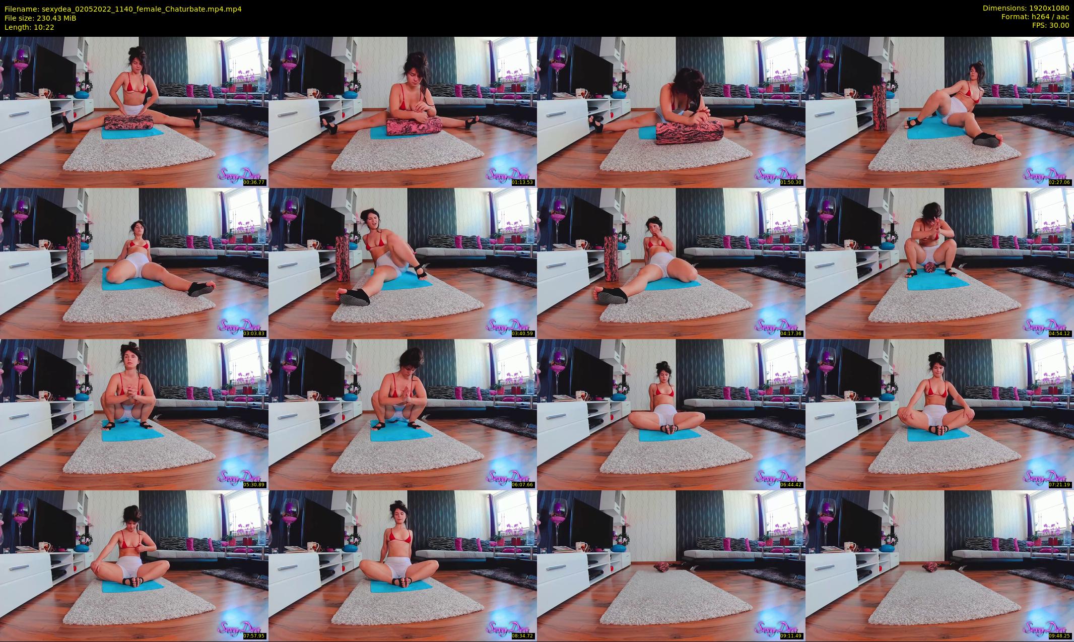 sexydea — 11 minute Chaturbate female cam show recording, 1080p, May 2, 2022