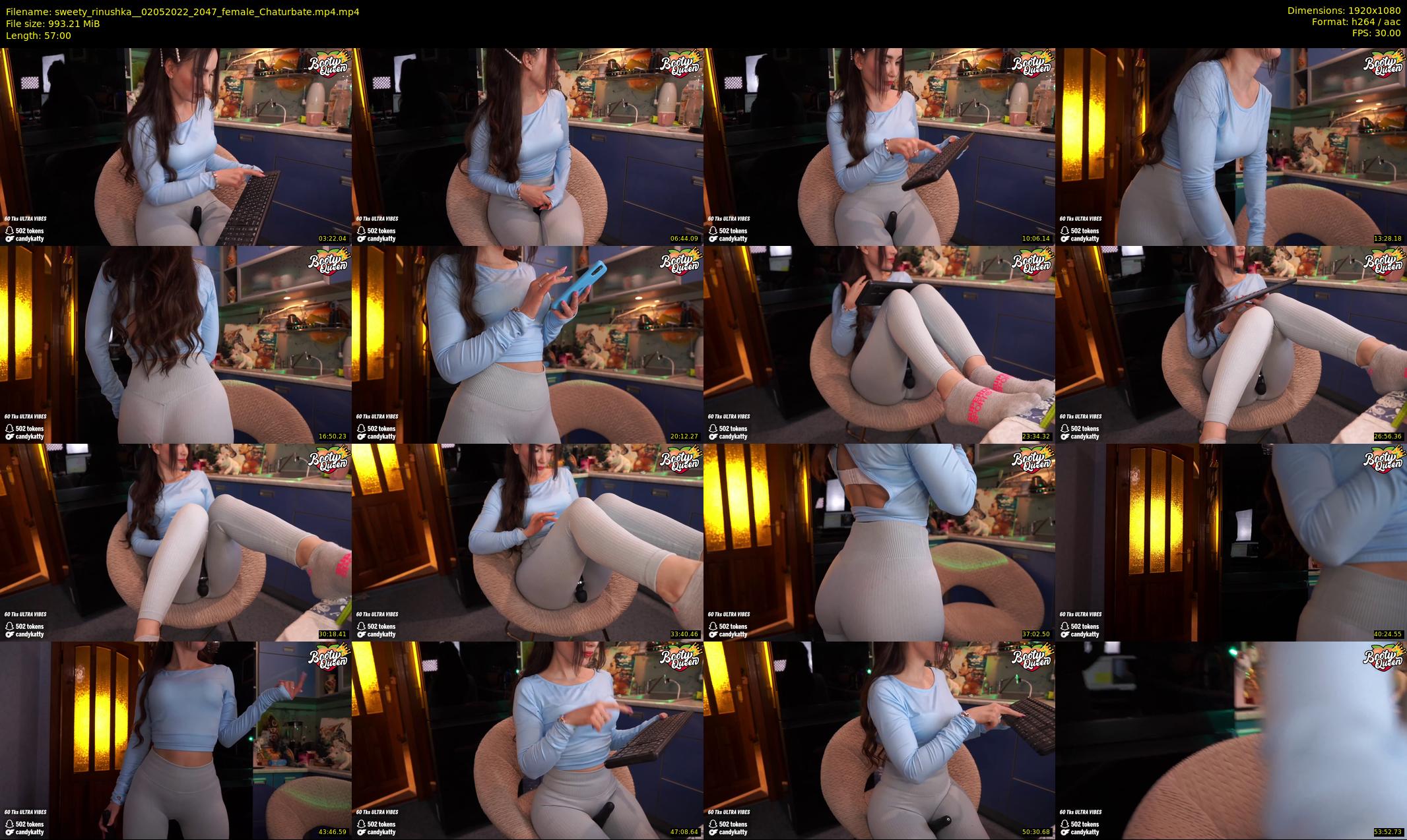 sweety_rinushka_ — 57 minute Chaturbate female cam show recording, 1080p, May 2, 2022