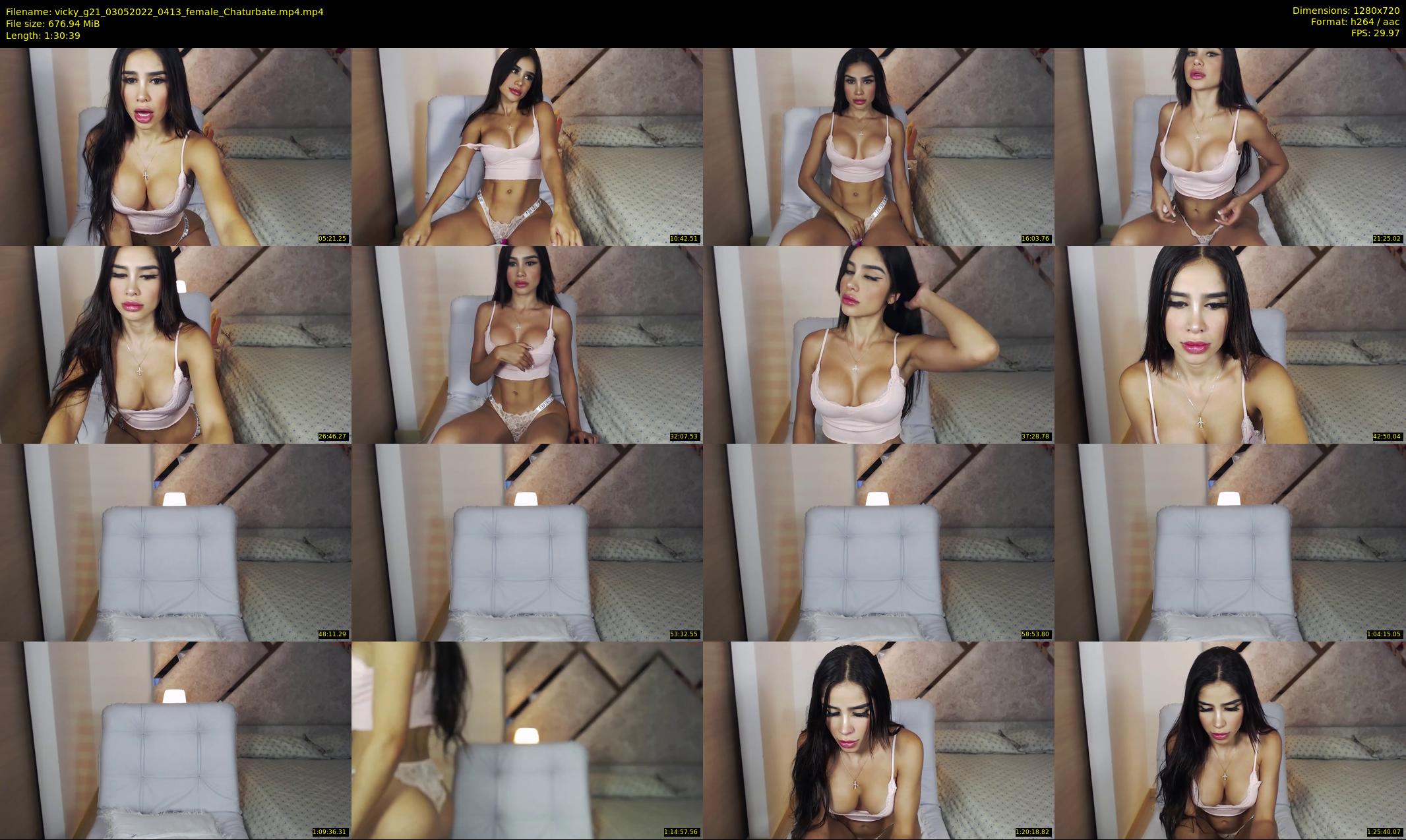 vicky_g21 — 91 minute Chaturbate female cam show recording, 720p, May 3, 2022