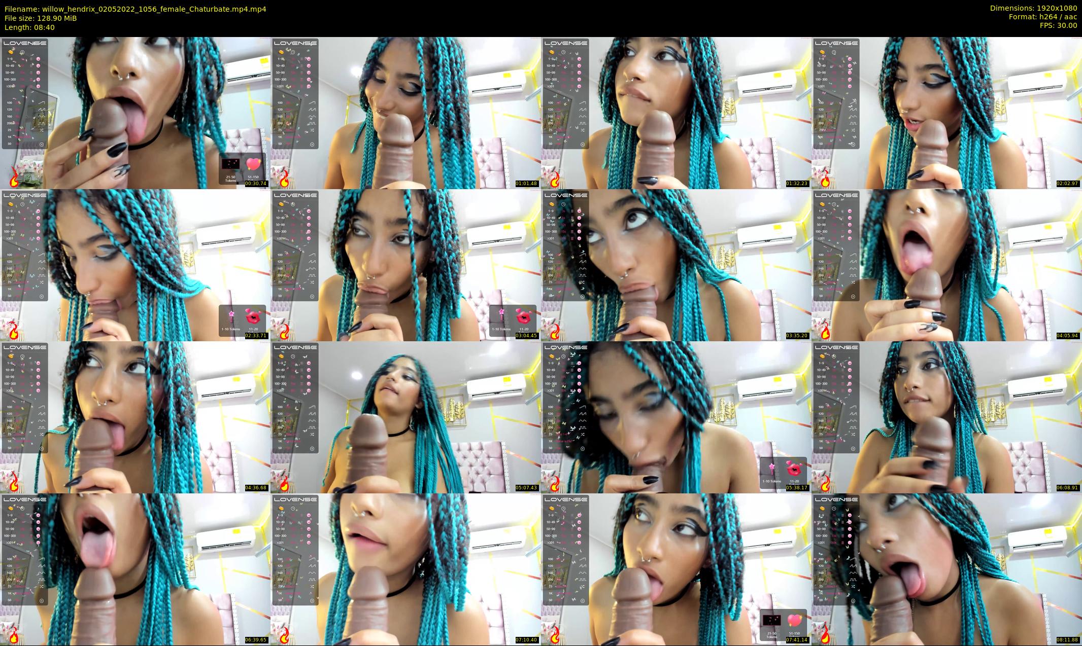 willow_hendrix — 9 minute Chaturbate female cam show recording, 1080p, May 2, 2022