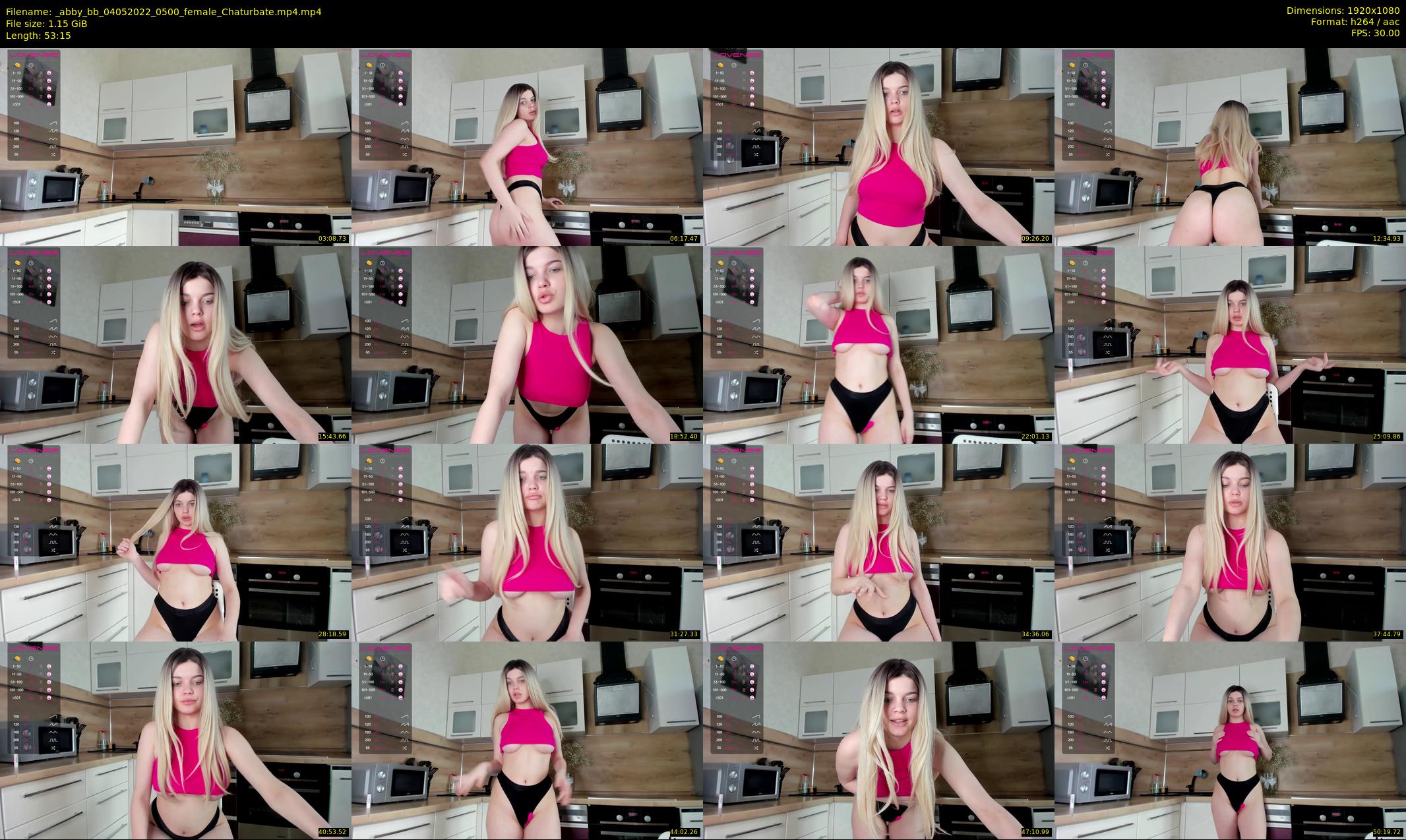 _abby_bb — 54 minute Chaturbate female cam show recording, 1080p, May 4, 2022