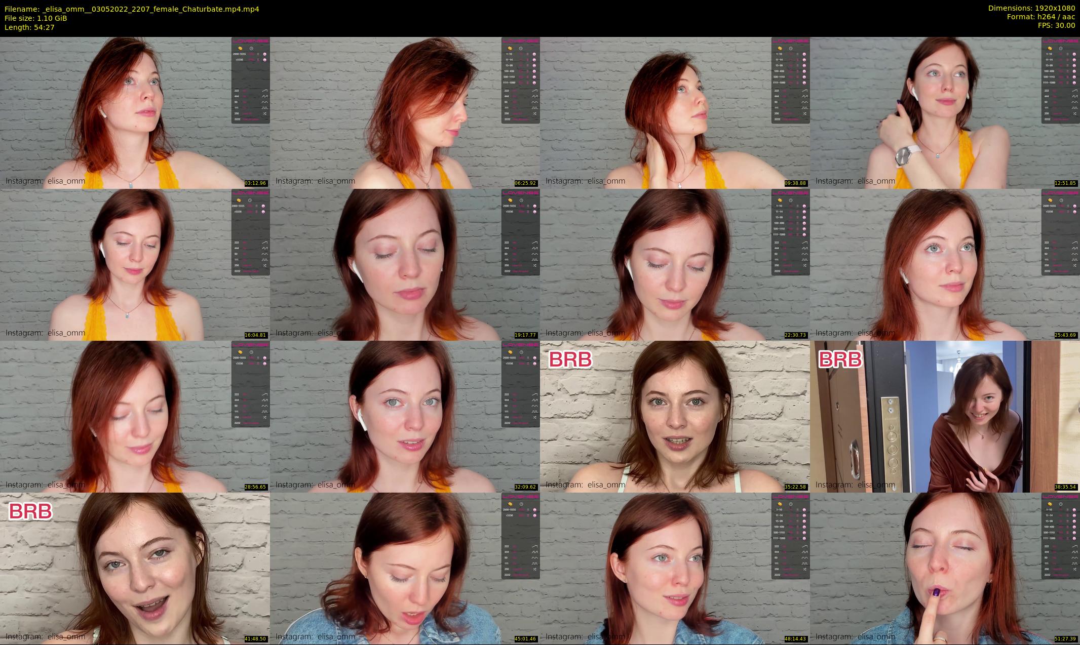 _elisa_omm_ — 55 minute Chaturbate female cam show recording, 1080p, May 3, 2022