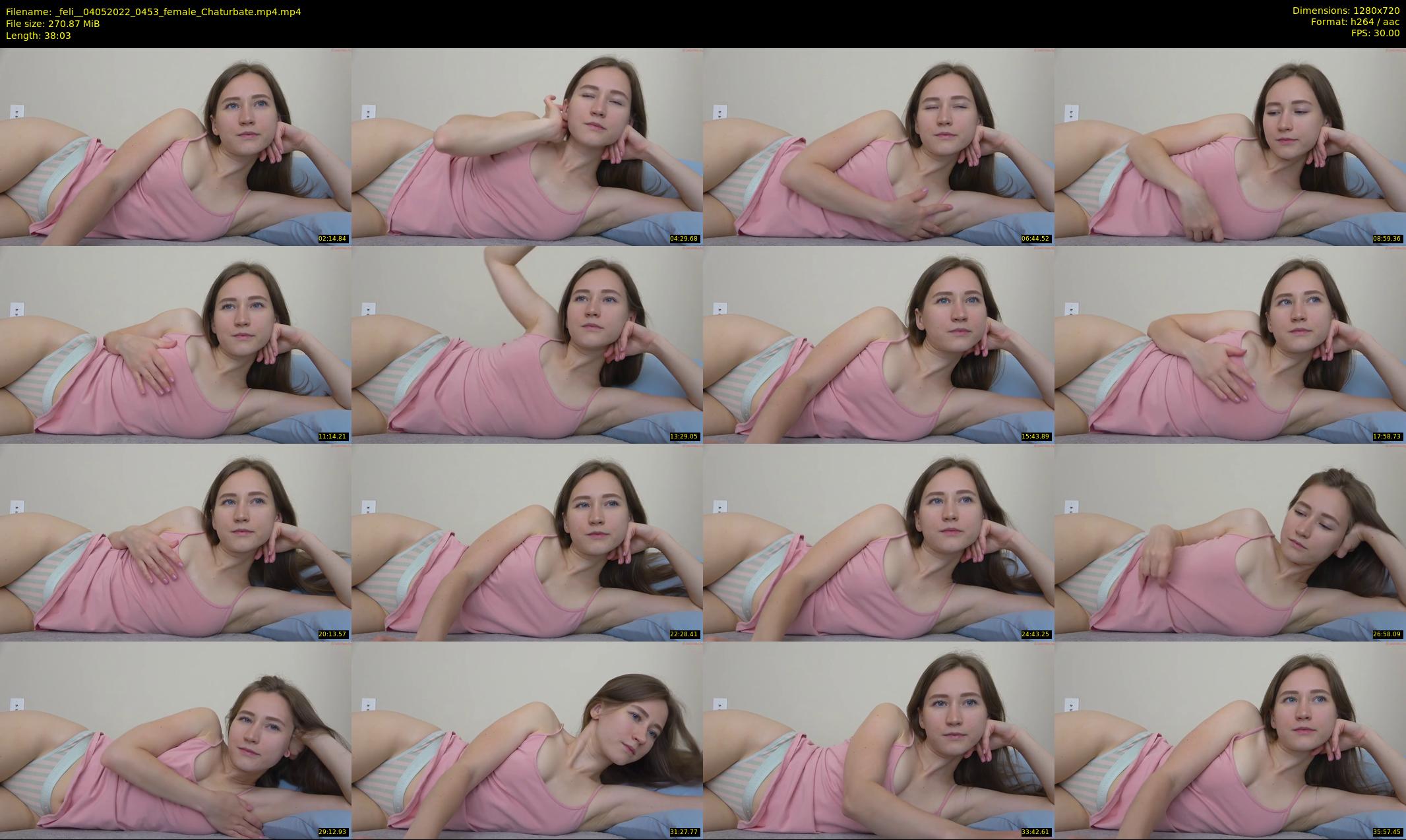 _feli_ — 39 minute Chaturbate female cam show recording, 720p, May 4, 2022