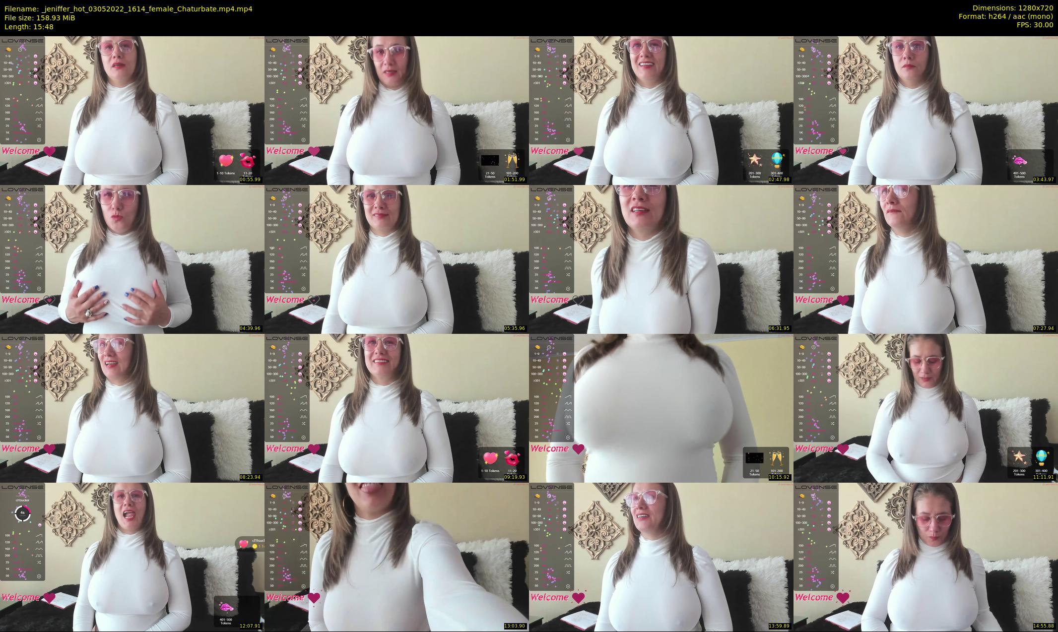 _jeniffer_hot — 16 minute Chaturbate female cam show recording, 720p, May 3, 2022