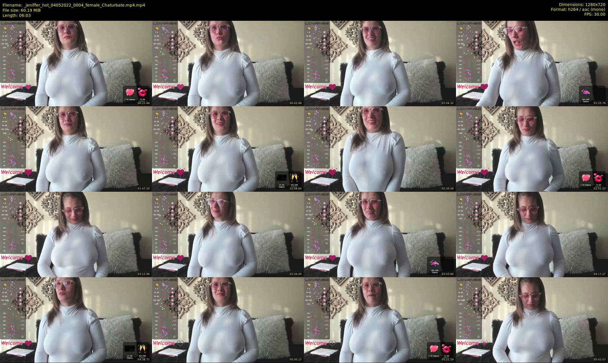 _jeniffer_hot — 7 minute Chaturbate female cam show recording, 720p, May 4, 2022