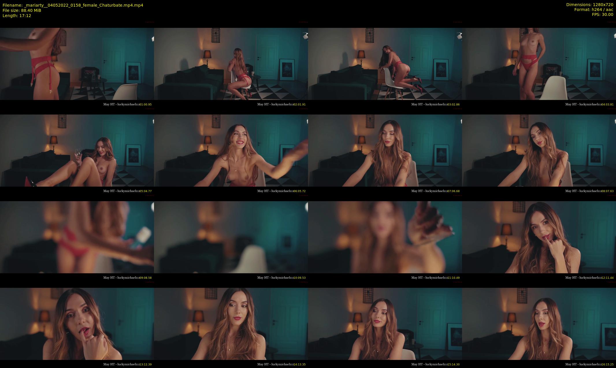_mariarty_ — 18 minute Chaturbate female cam show recording, 720p, May 4, 2022