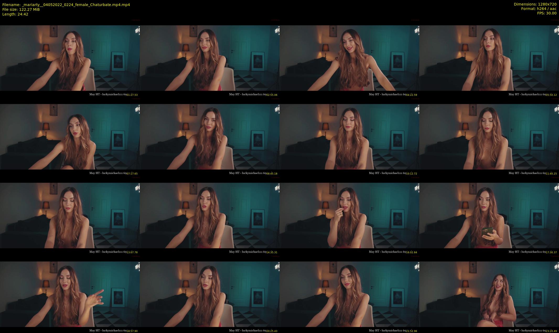 _mariarty_ — 25 minute Chaturbate female cam show recording, 720p, May 4, 2022