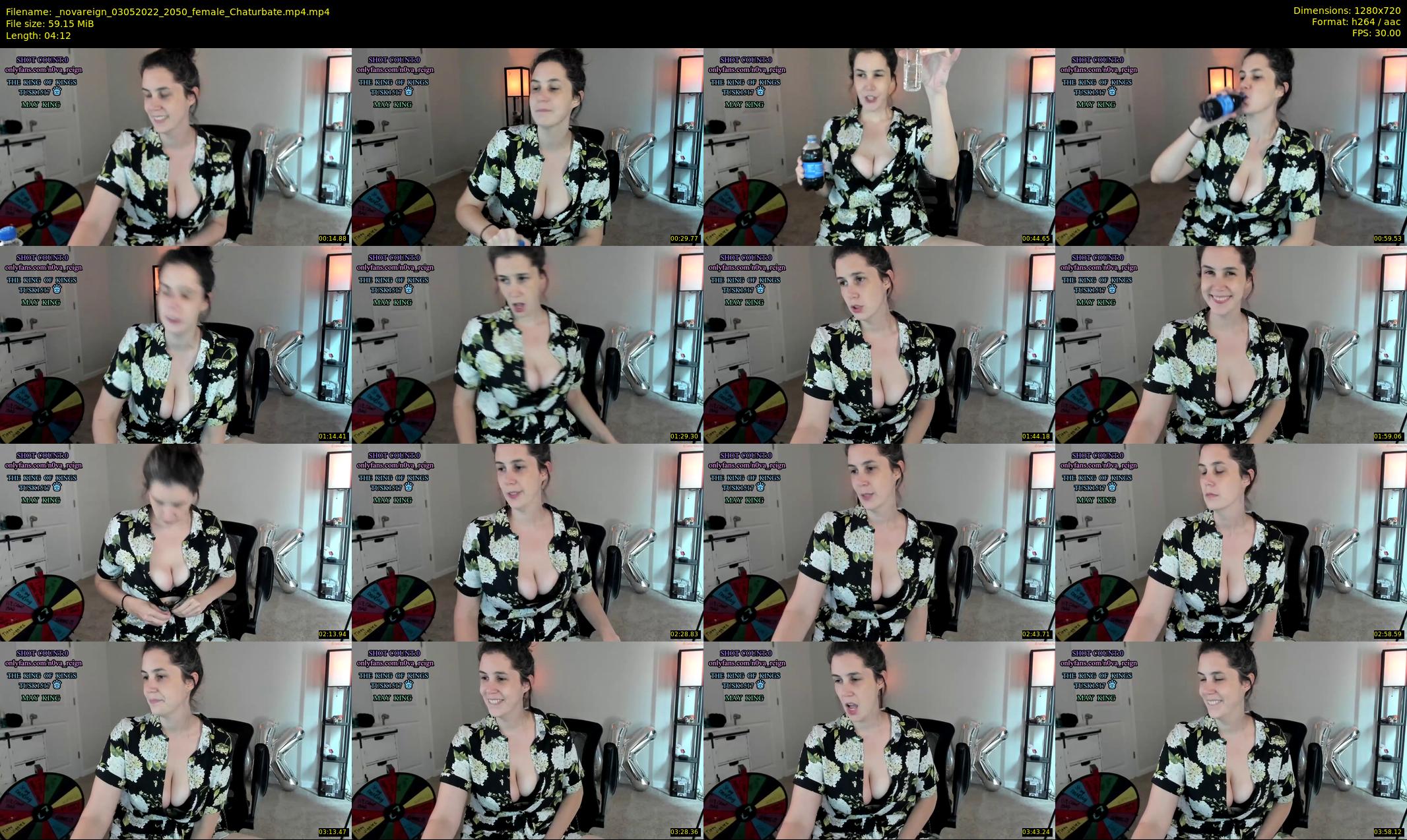 _novareign — 5 minute Chaturbate female cam show recording, 720p, May 3, 2022