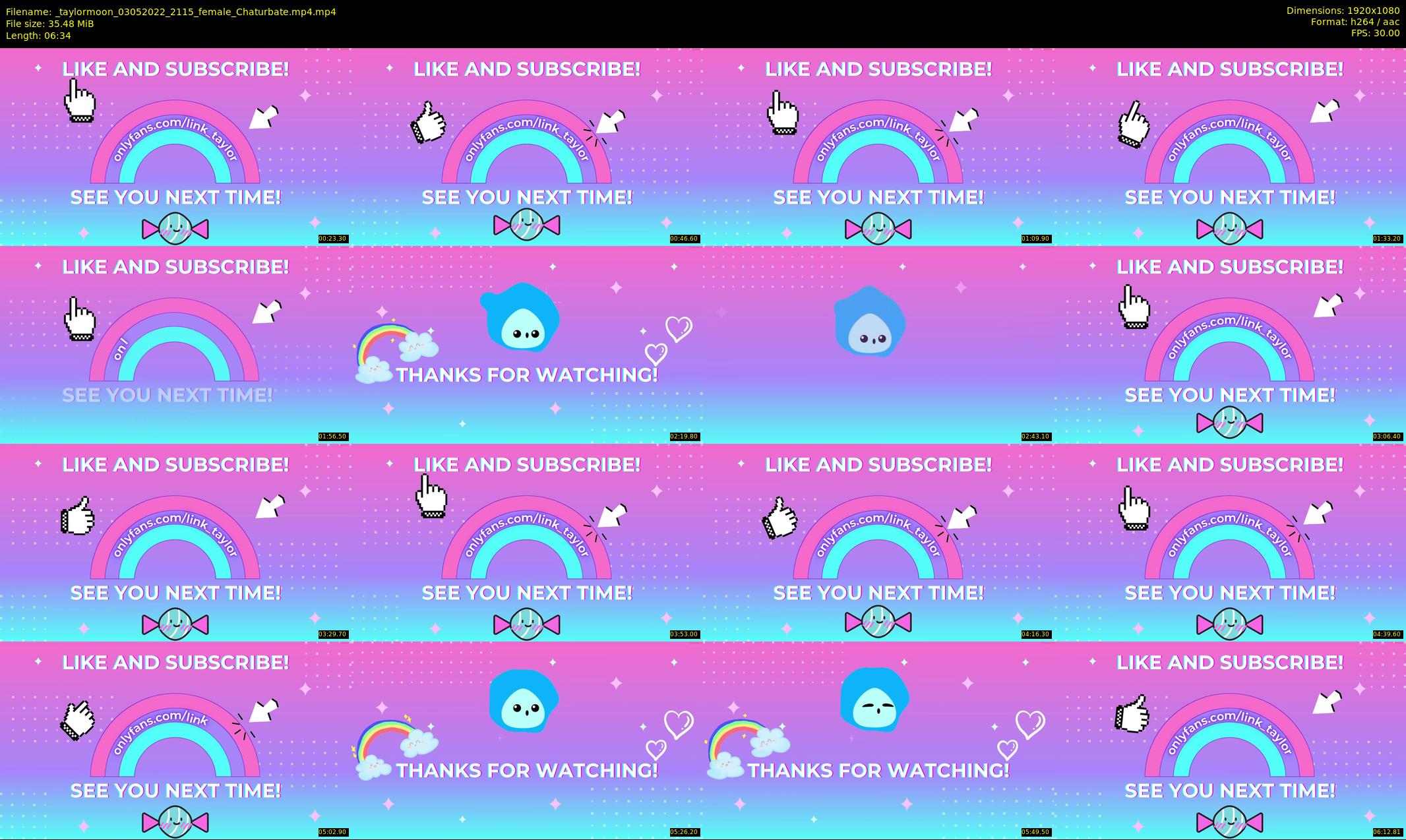 _taylormoon — 7 minute Chaturbate female cam show recording, 1080p, May 3, 2022