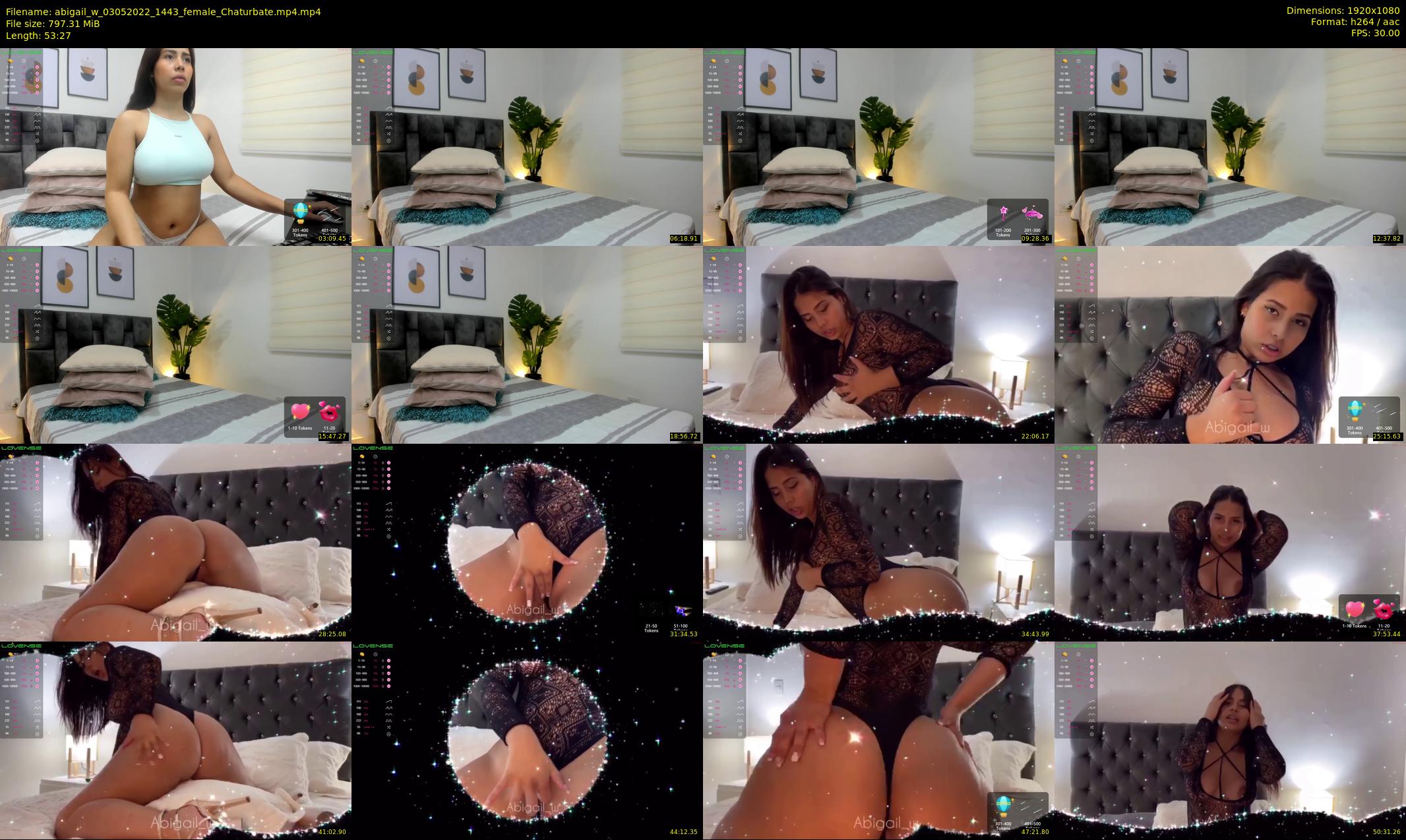 abigail_w — 54 minute Chaturbate female cam show recording, 1080p, May 3, 2022